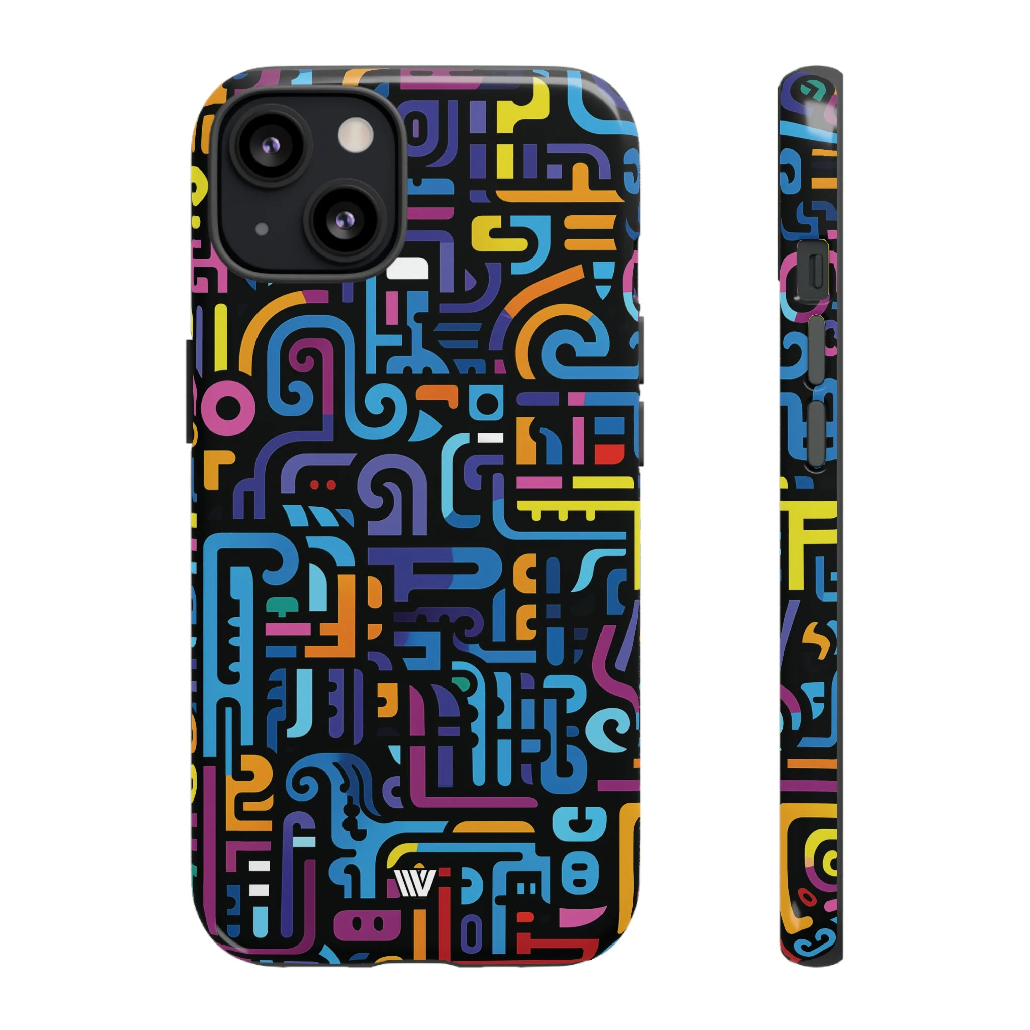 NEON GLYPHS | Tough Phone Case - Image 15