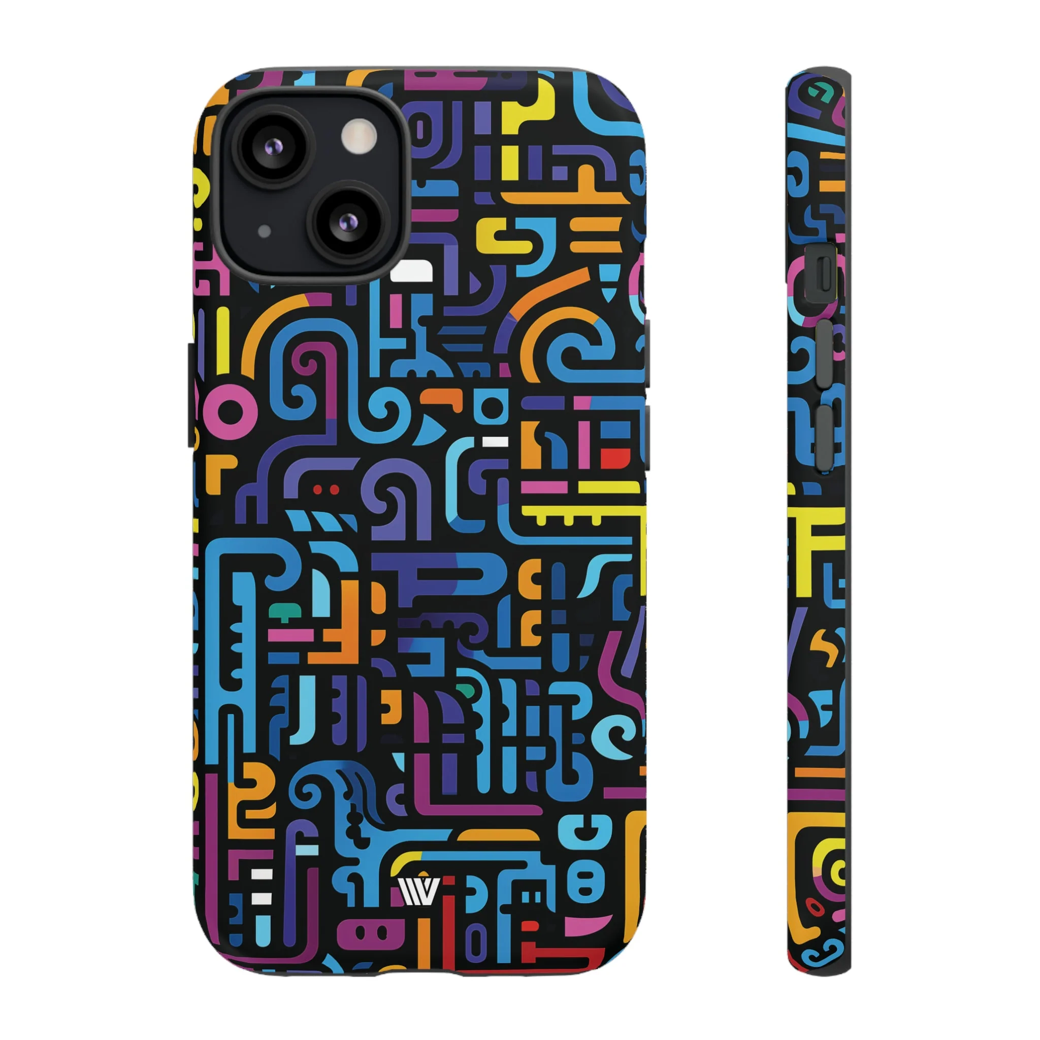 NEON GLYPHS | Tough Phone Case - Image 16
