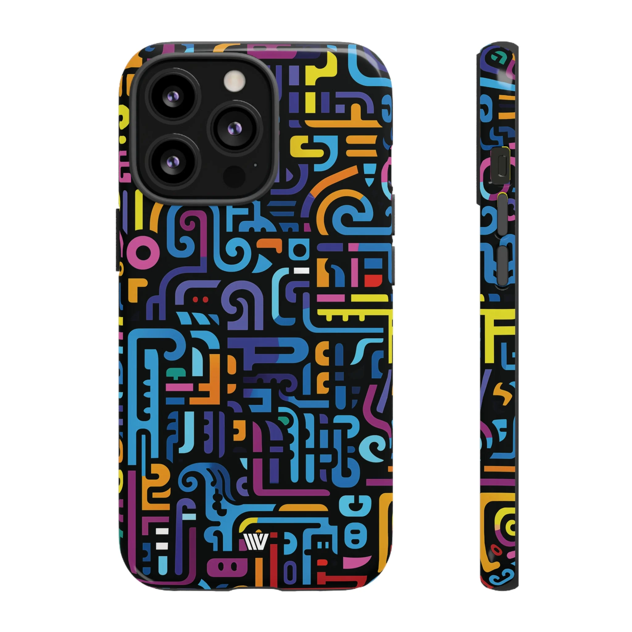 NEON GLYPHS | Tough Phone Case - Image 19