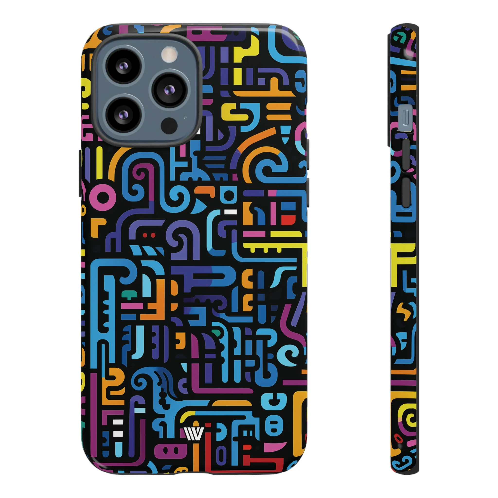 NEON GLYPHS | Tough Phone Case - Image 21