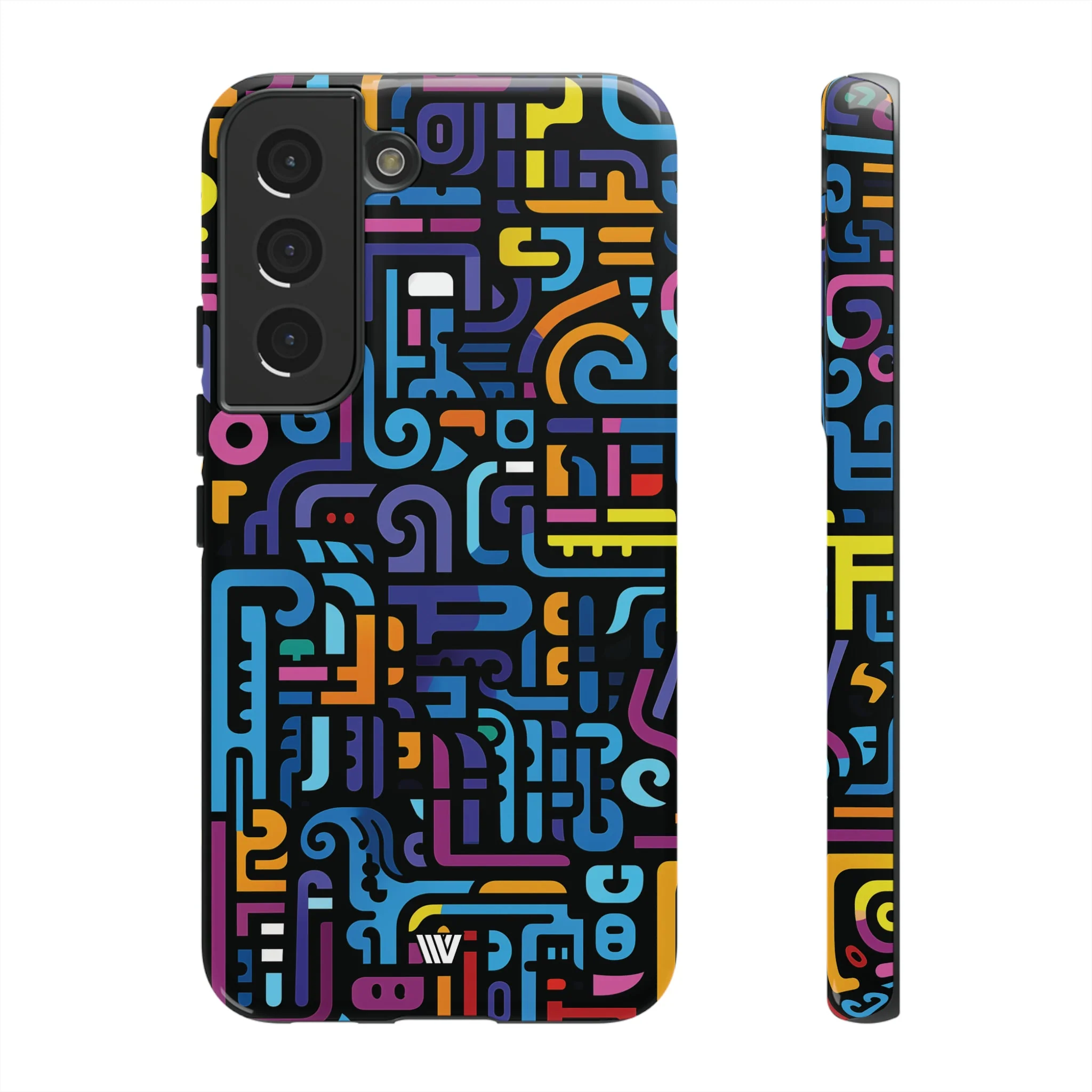 NEON GLYPHS | Tough Phone Case - Image 31