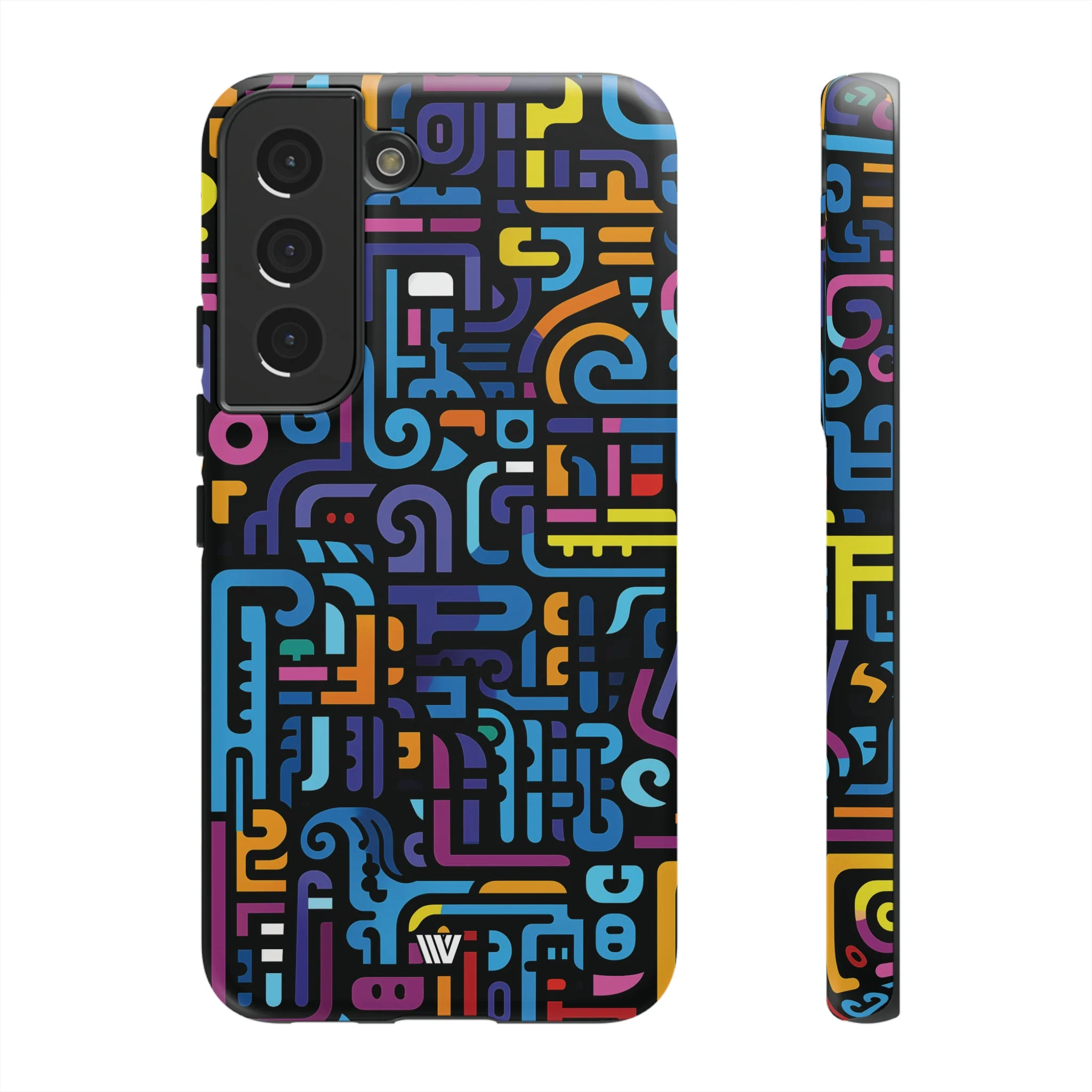 NEON GLYPHS | Tough Phone Case - Image 32