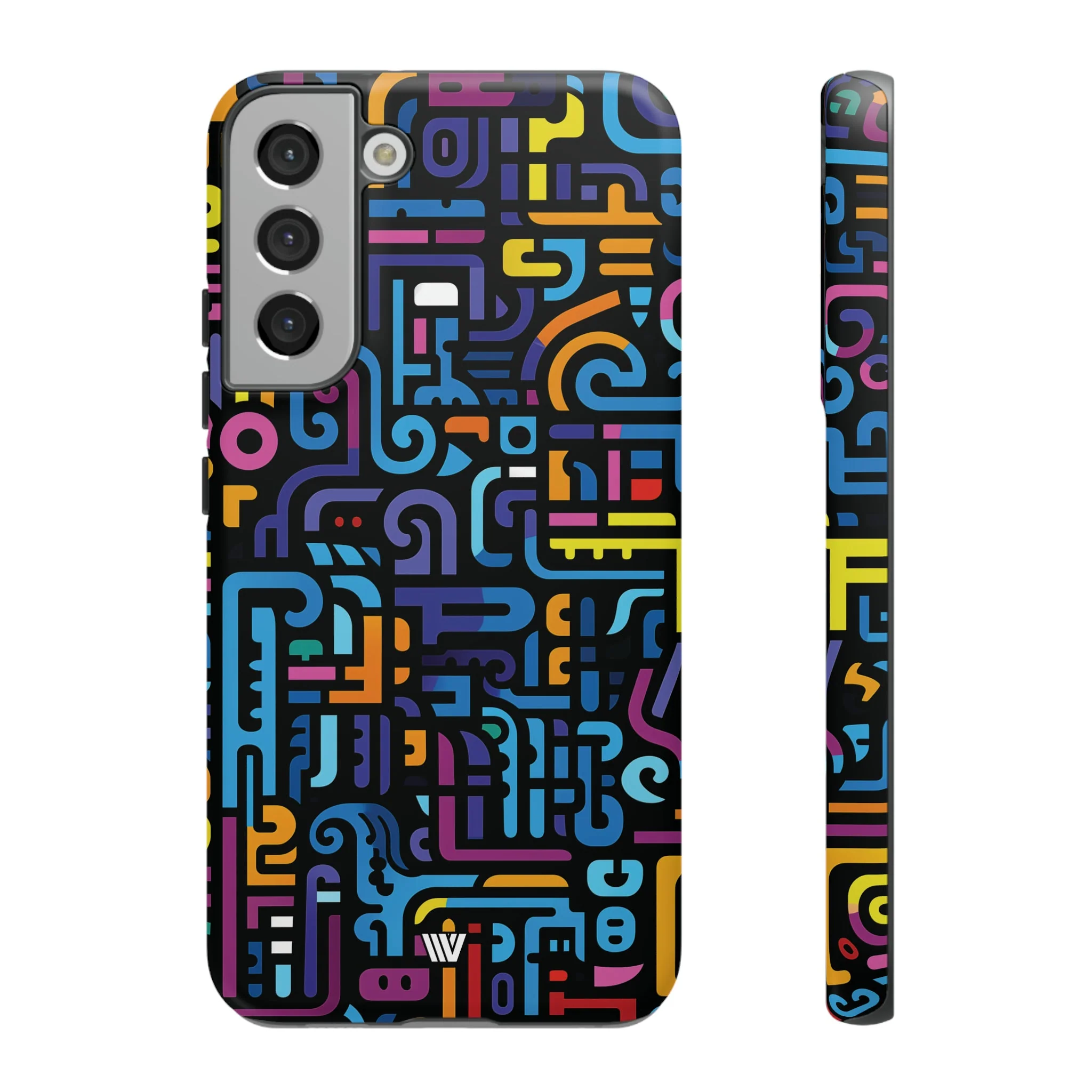 NEON GLYPHS | Tough Phone Case - Image 34