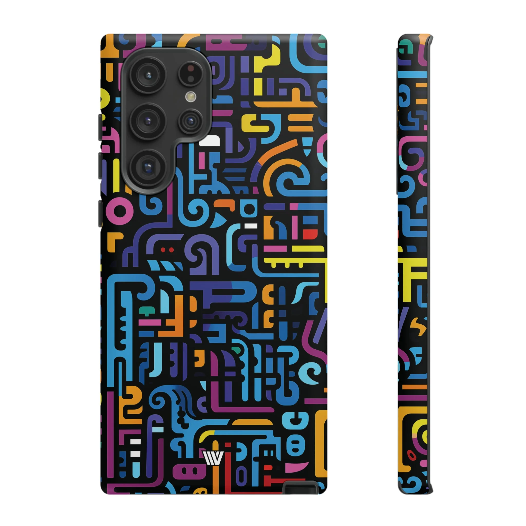 NEON GLYPHS | Tough Phone Case - Image 36