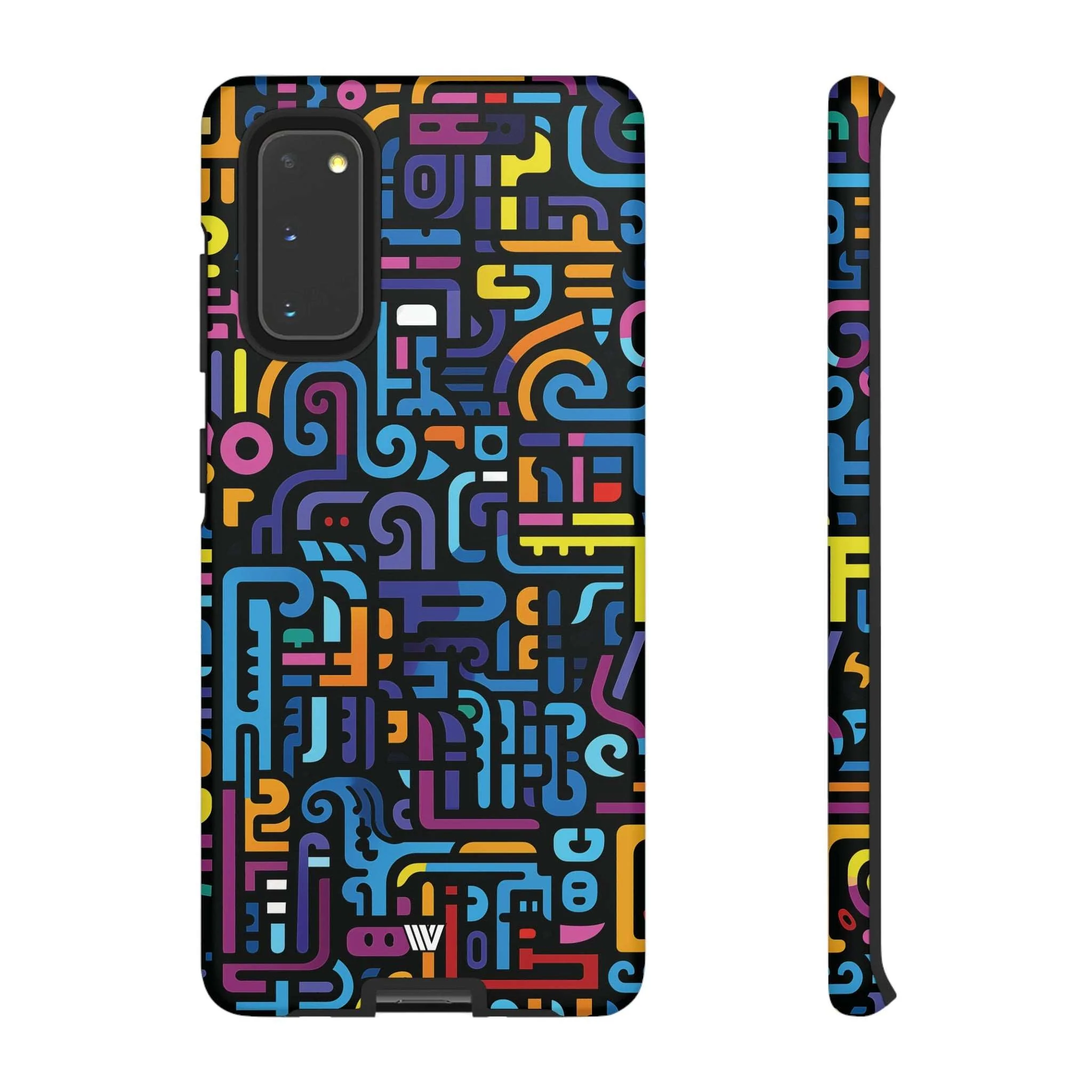 NEON GLYPHS | Tough Phone Case - Image 4