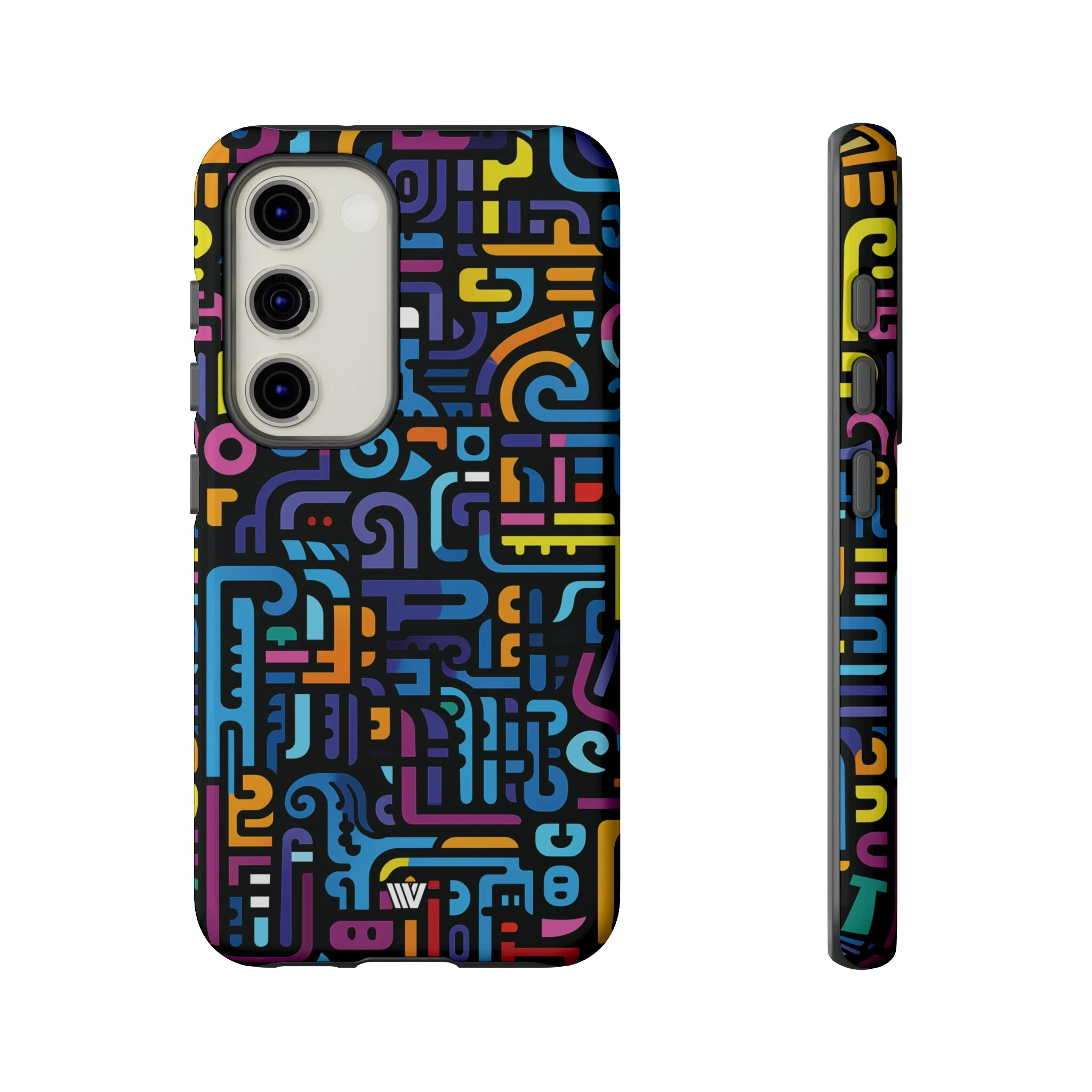 NEON GLYPHS | Tough Phone Case - Image 45