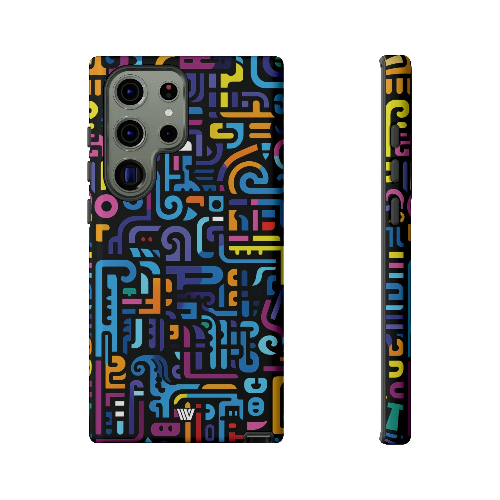 NEON GLYPHS | Tough Phone Case - Image 49