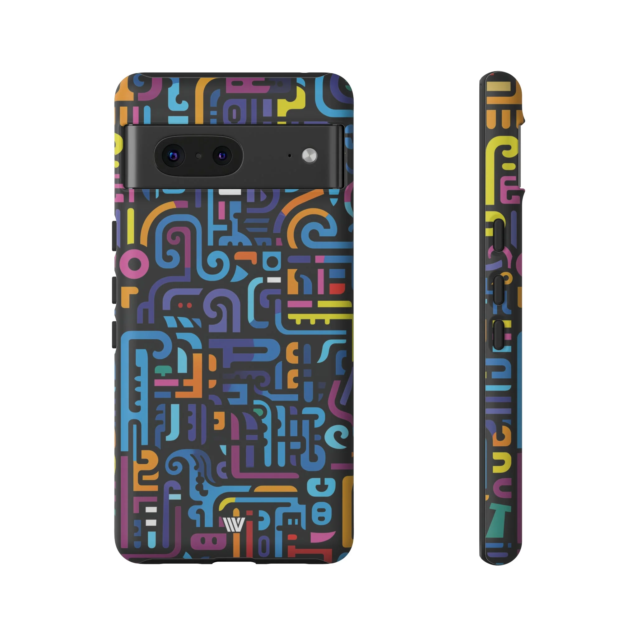 NEON GLYPHS | Tough Phone Case - Image 52