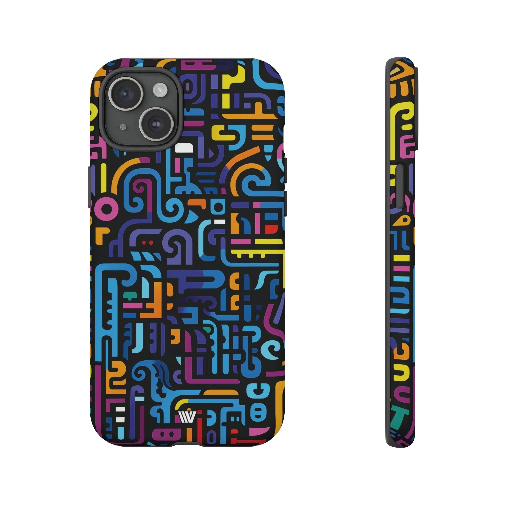 NEON GLYPHS | Tough Phone Case - Image 55