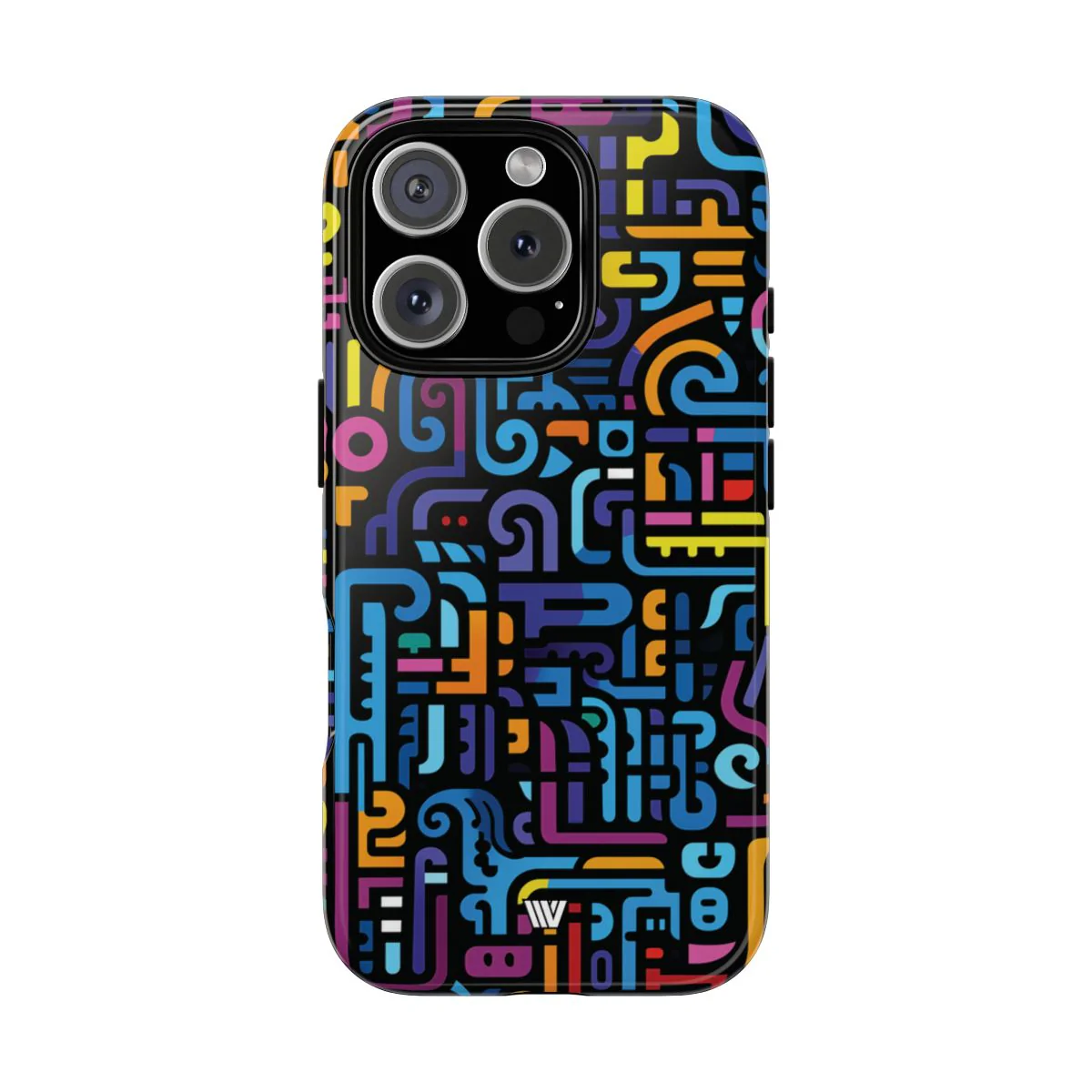 NEON GLYPHS | Tough Phone Case - Image 63