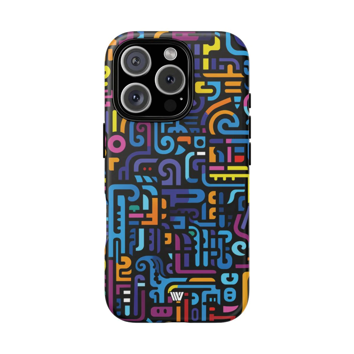 NEON GLYPHS | Tough Phone Case - Image 64