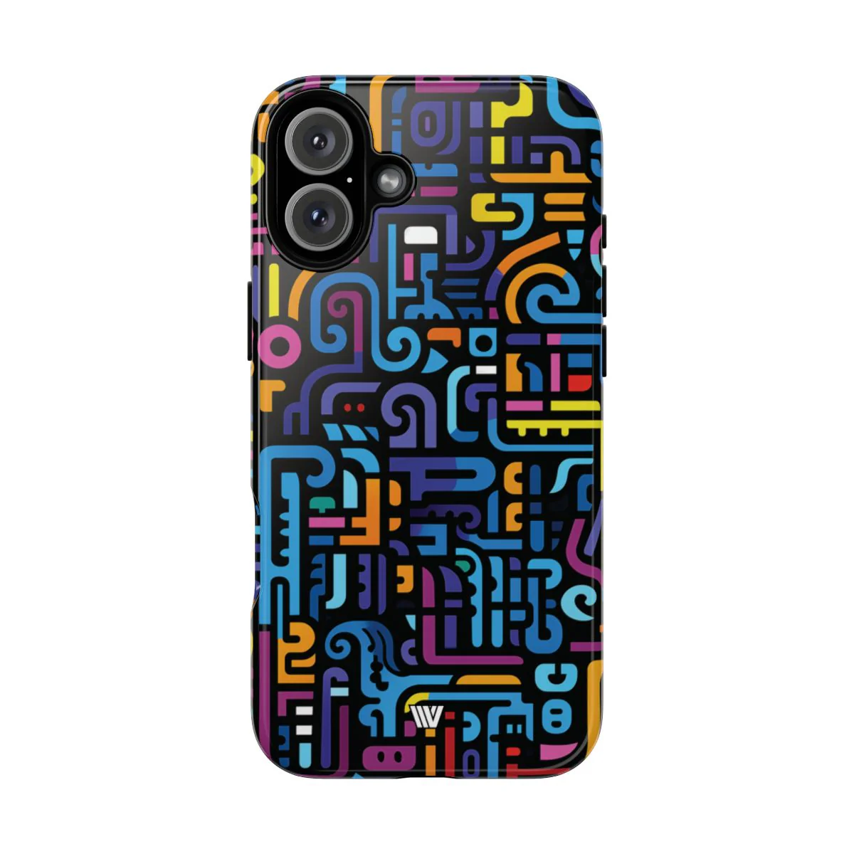 NEON GLYPHS | Tough Phone Case - Image 65