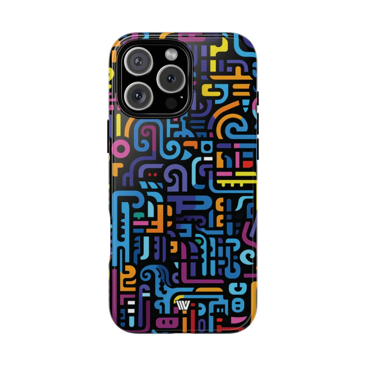 NEON GLYPHS | Tough Phone Case - Image 67