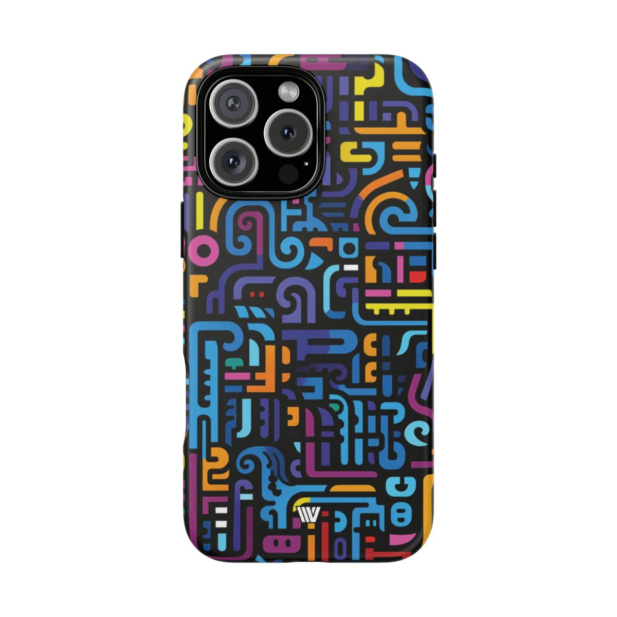 NEON GLYPHS | Tough Phone Case - Image 68
