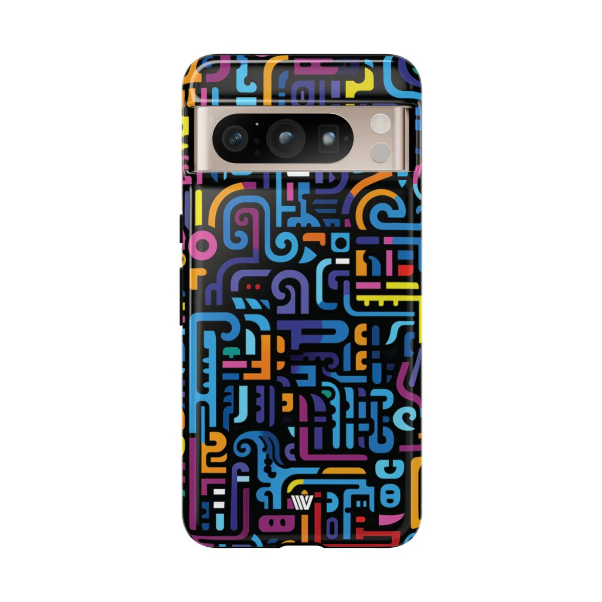 NEON GLYPHS | Tough Phone Case - Image 69