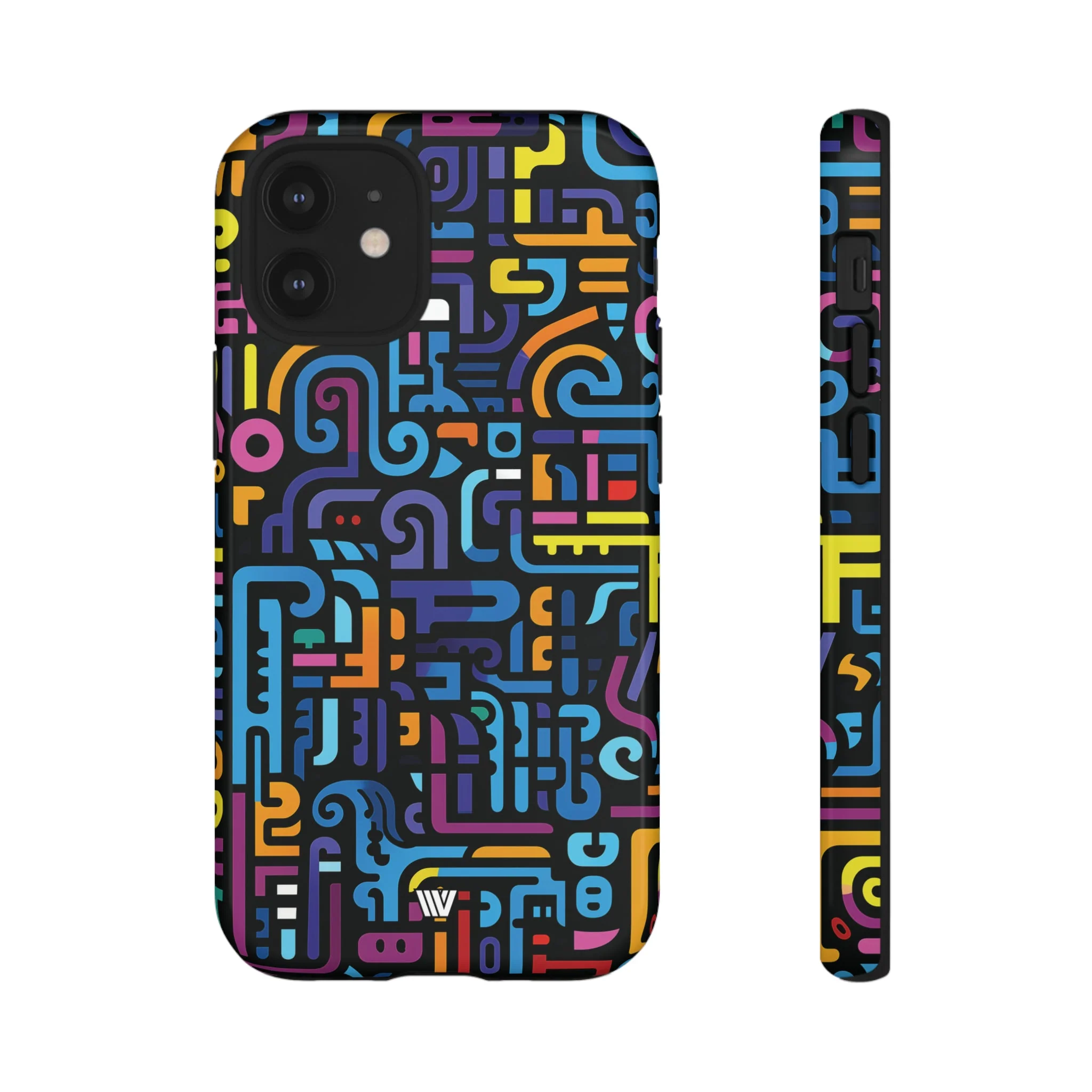 NEON GLYPHS | Tough Phone Case - Image 7