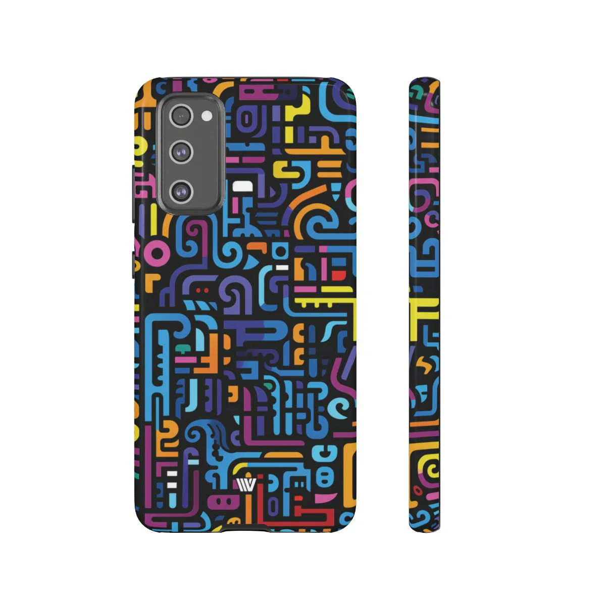 NEON GLYPHS | Tough Phone Case - Image 81