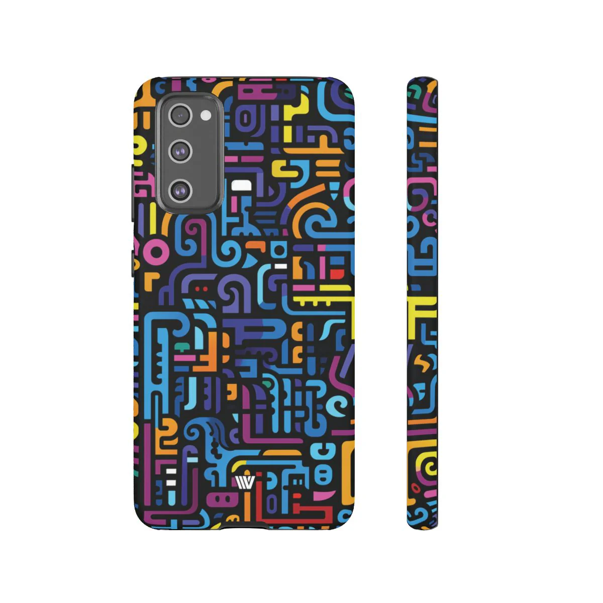 NEON GLYPHS | Tough Phone Case - Image 82