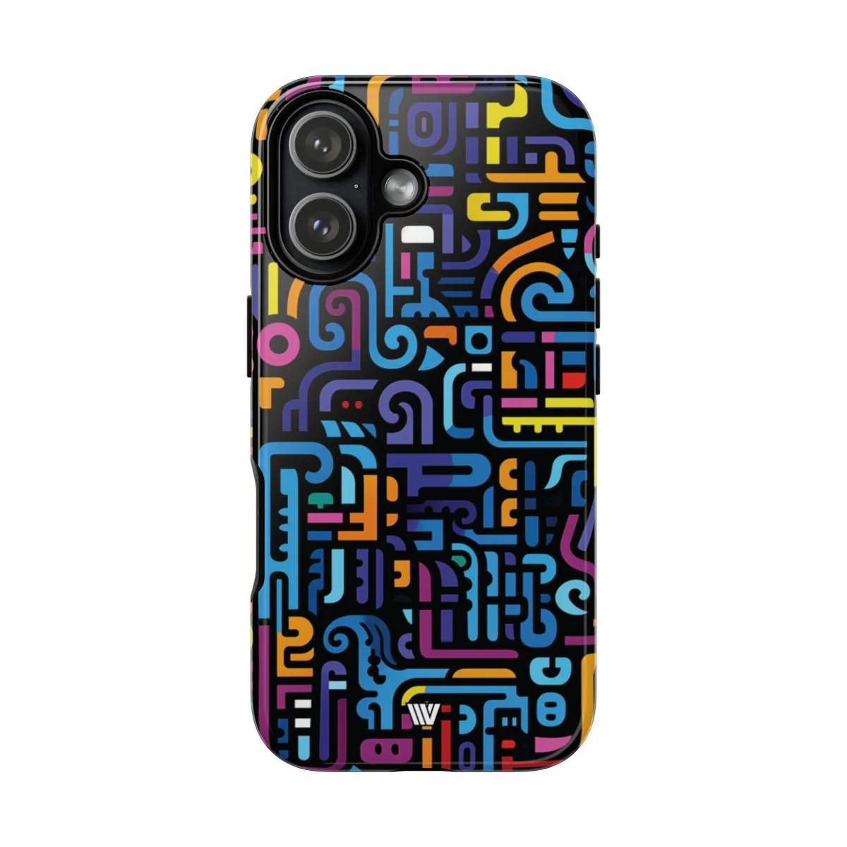 NEON GLYPHS | Tough Phone Case - Image 84