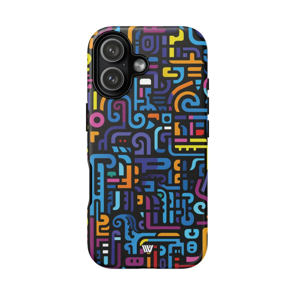 NEON GLYPHS | Tough Phone Case - Image 85