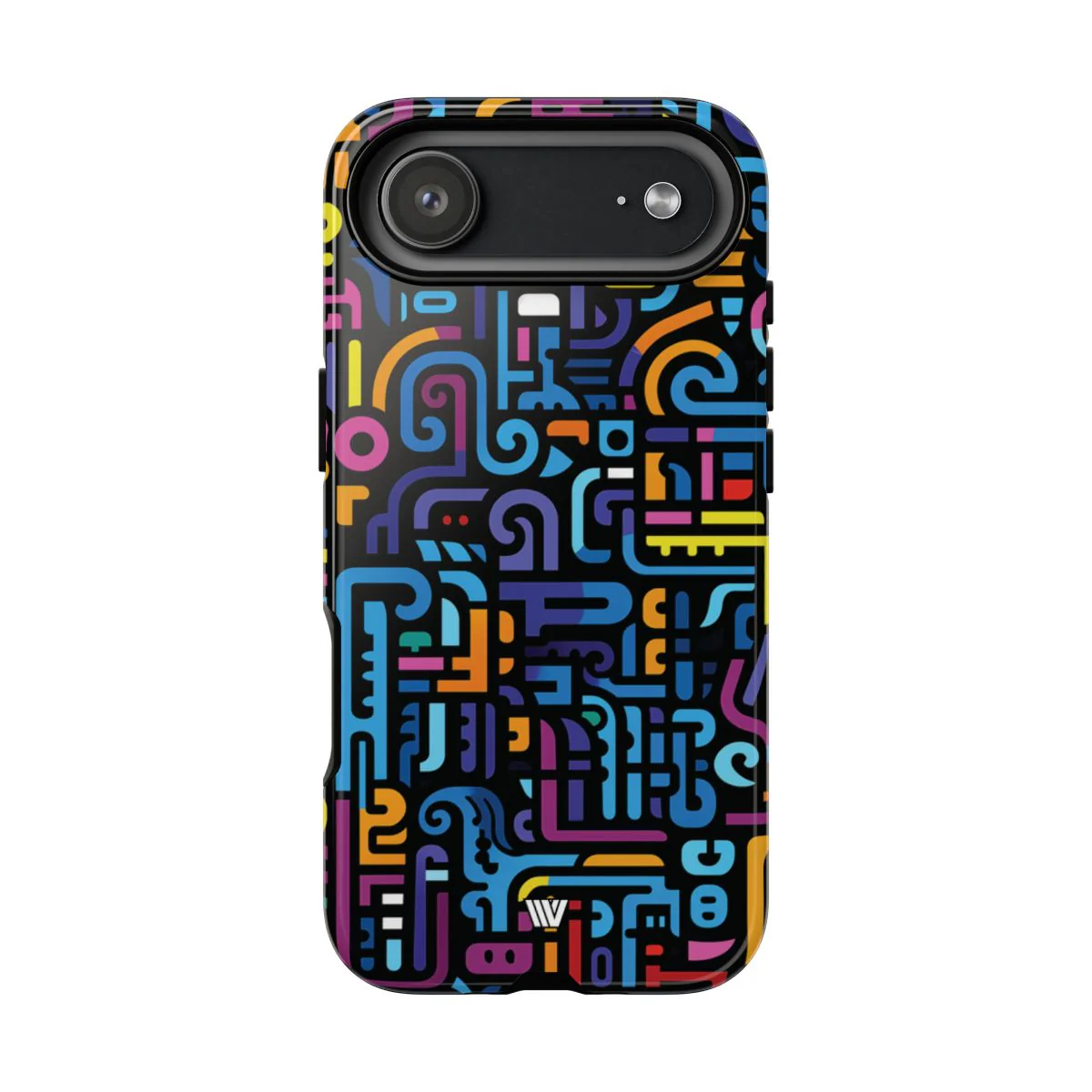 NEON GLYPHS | Tough Phone Case - Image 86