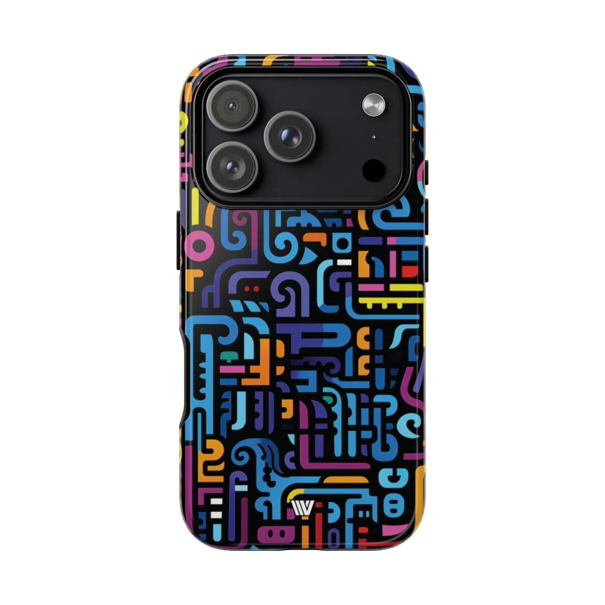 NEON GLYPHS | Tough Phone Case - Image 88