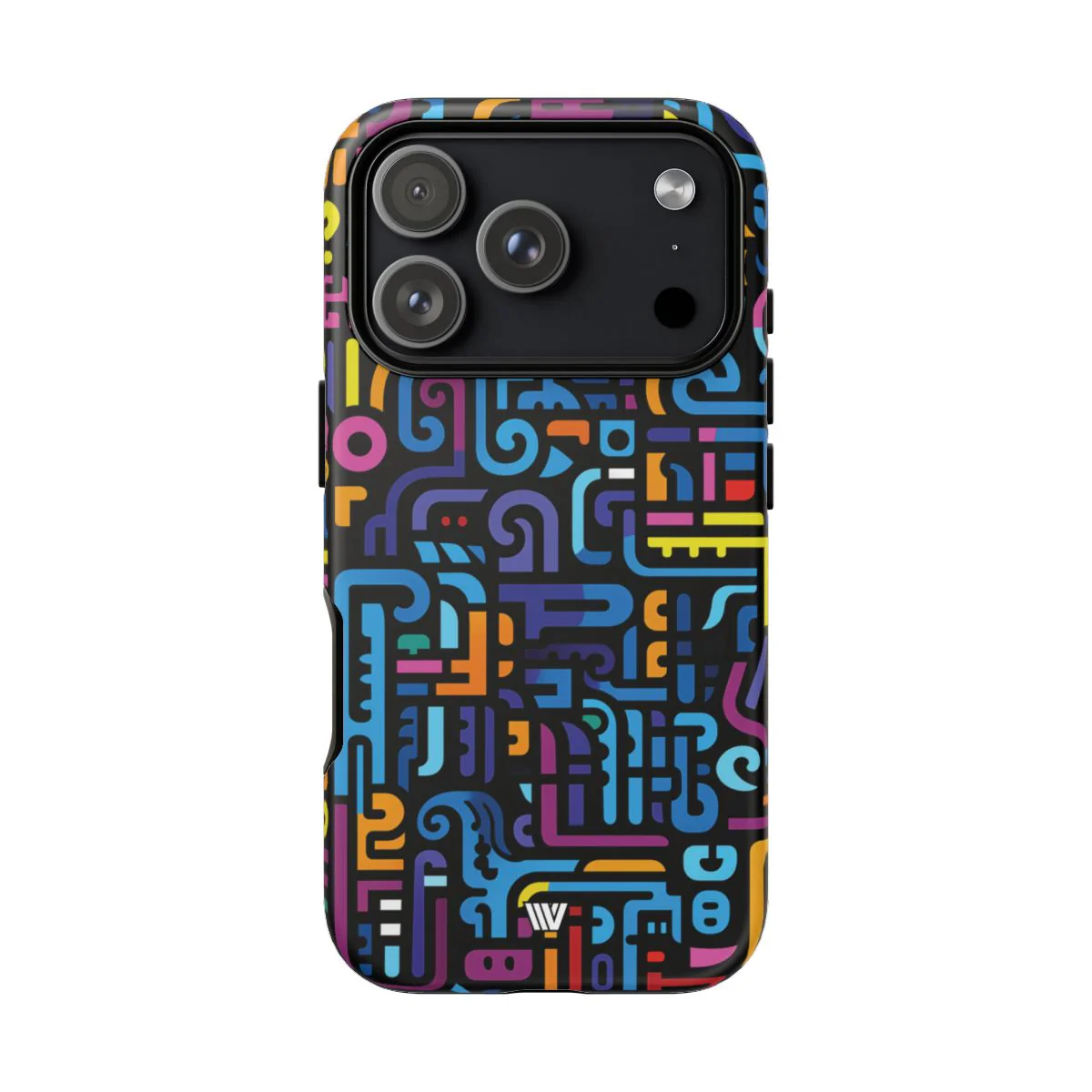 NEON GLYPHS | Tough Phone Case - Image 89