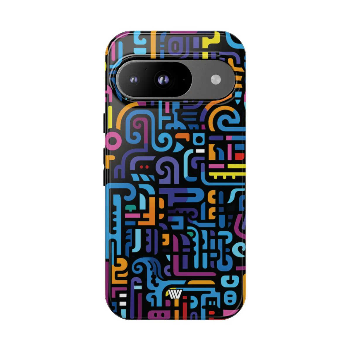NEON GLYPHS | Tough Phone Case - Image 92