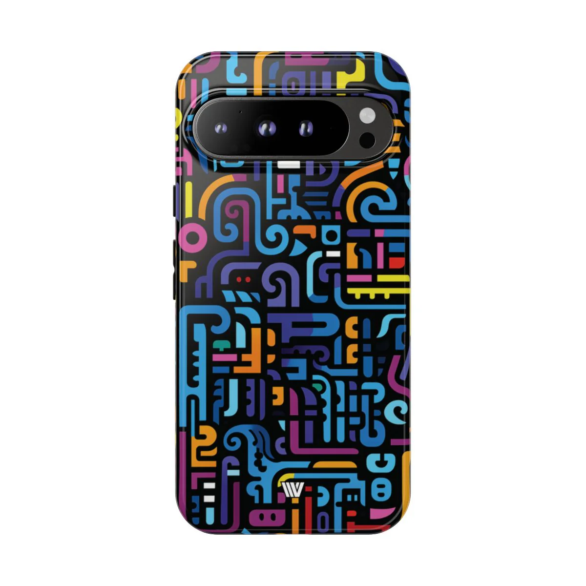 NEON GLYPHS | Tough Phone Case - Image 96