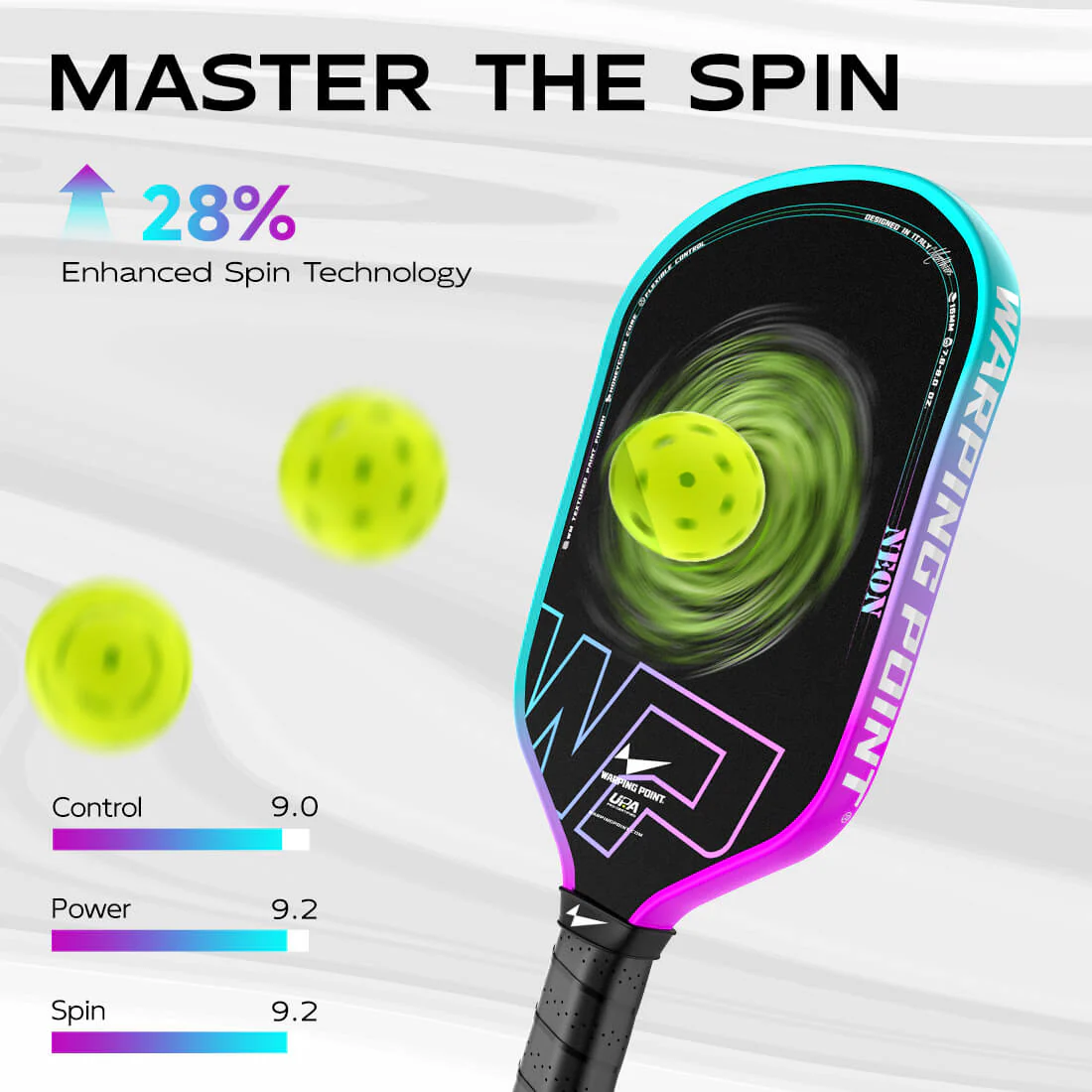Neon Pickleball Paddle - Gen 3 - Image 4