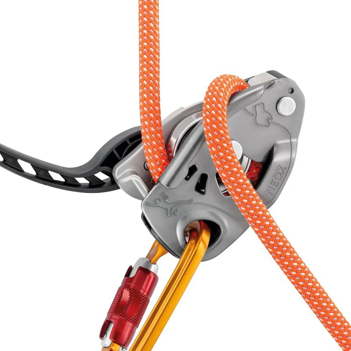 Petzl NEOX Belay Device Optimized for Lead Climbing Light - Image 4