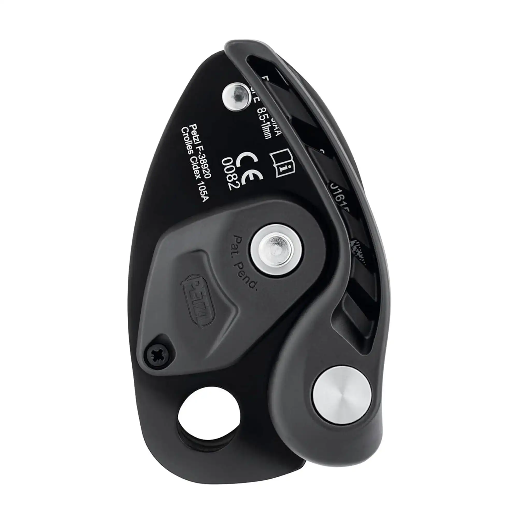 Petzl NEOX Belay Device with Cam Assisted Blocking - Black - Image 4