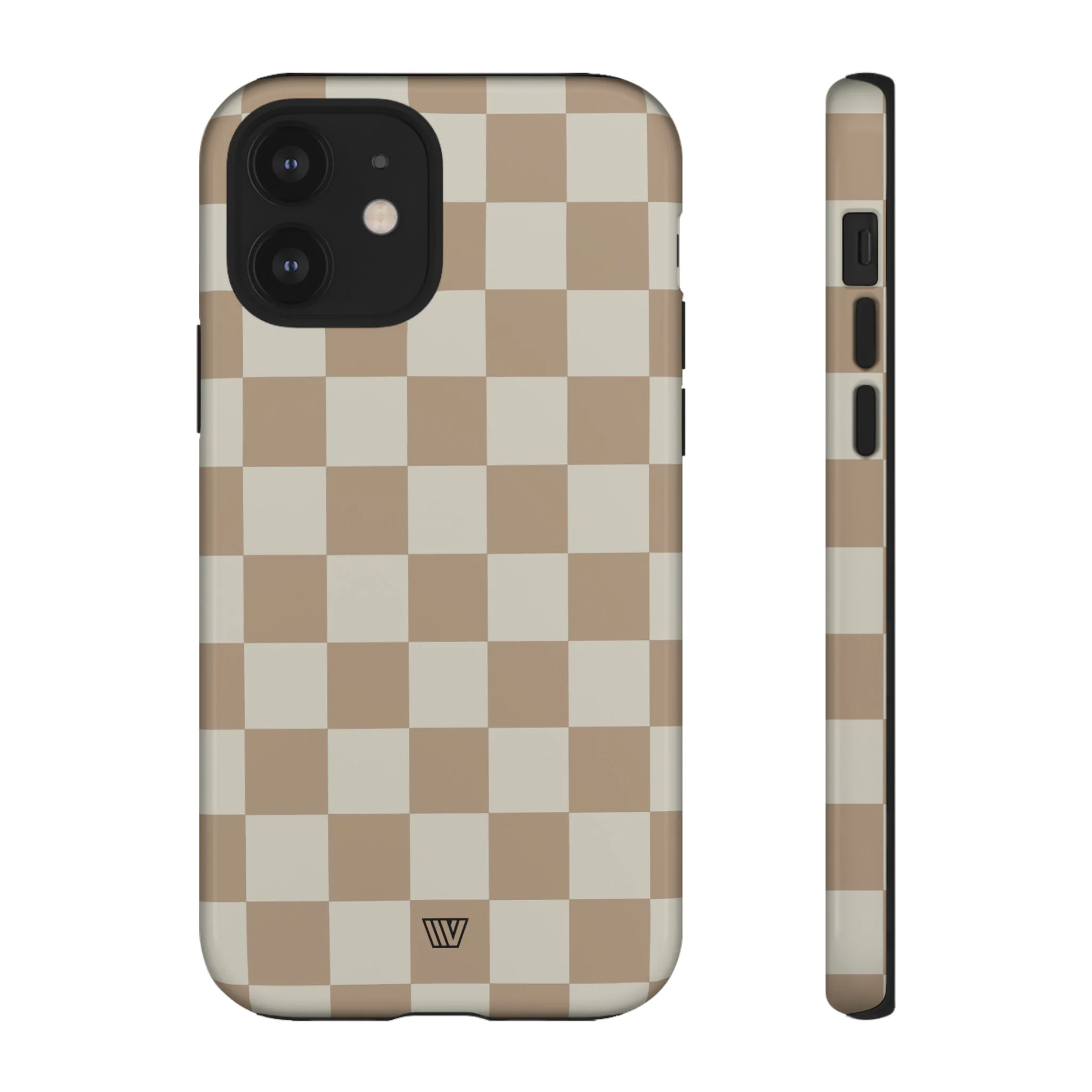 NEUTRAL CHECKERBOARD | Tough Phone Case - Image 2