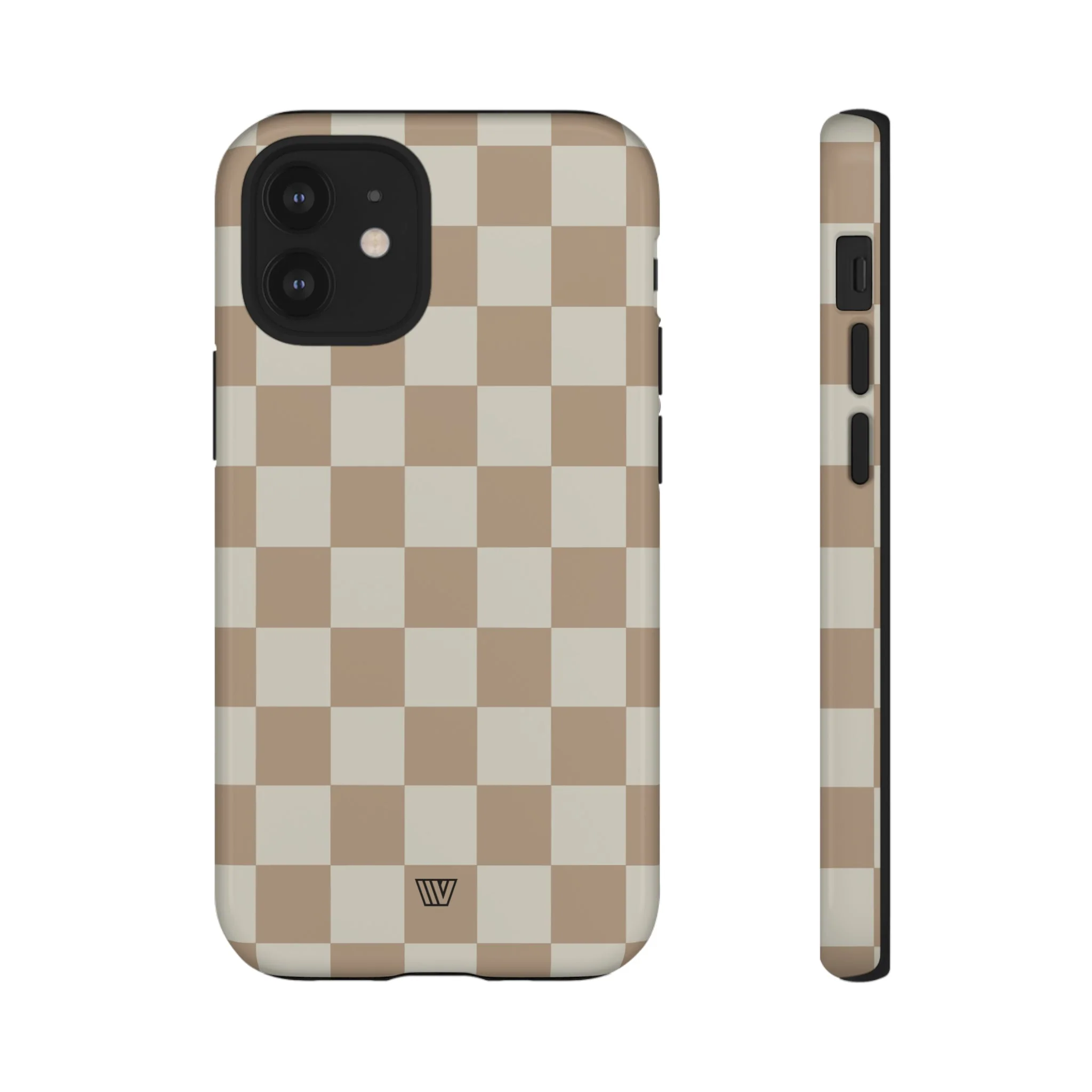 NEUTRAL CHECKERBOARD | Tough Phone Case - Image 9