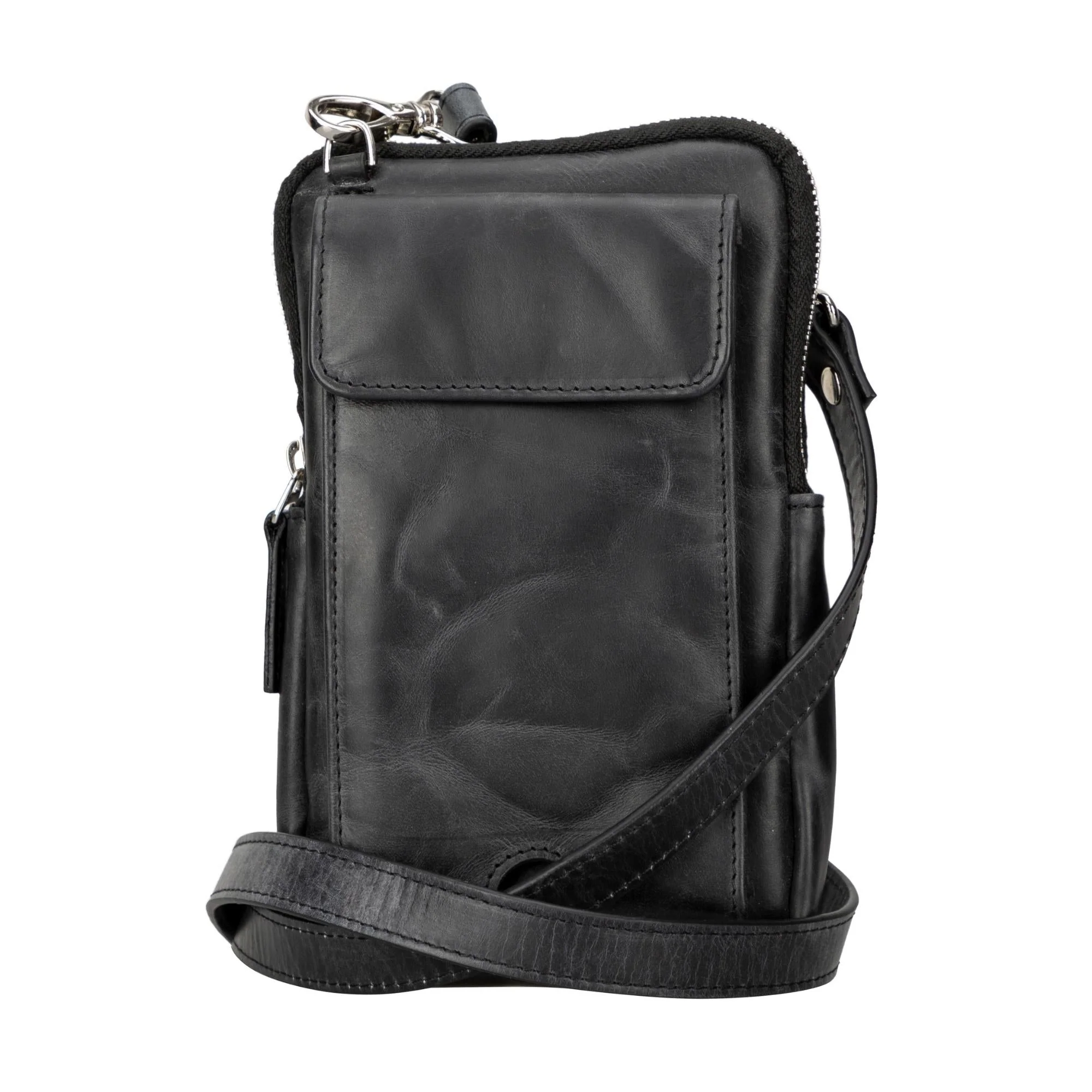 Niagara Leather Crossbody Phone Bag for Men - Image 11