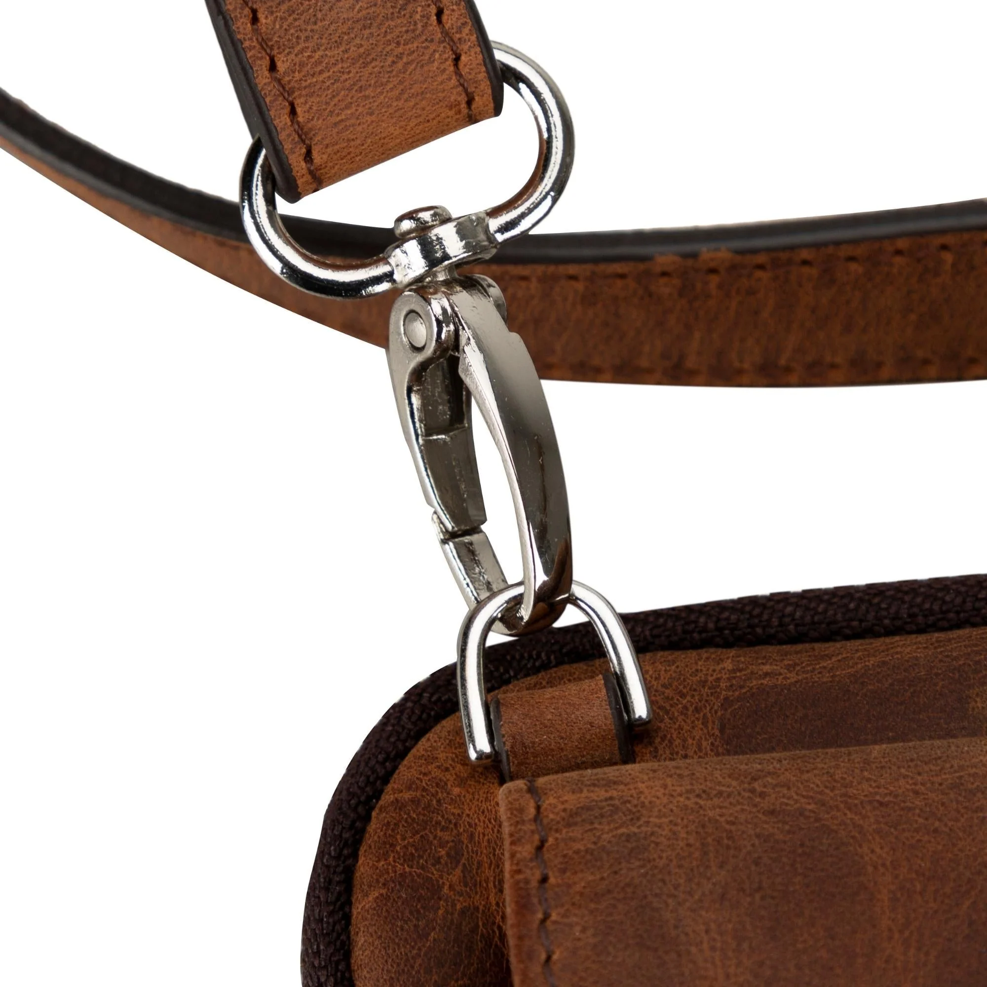 Niagara Leather Crossbody Phone Bag for Men - Image 19