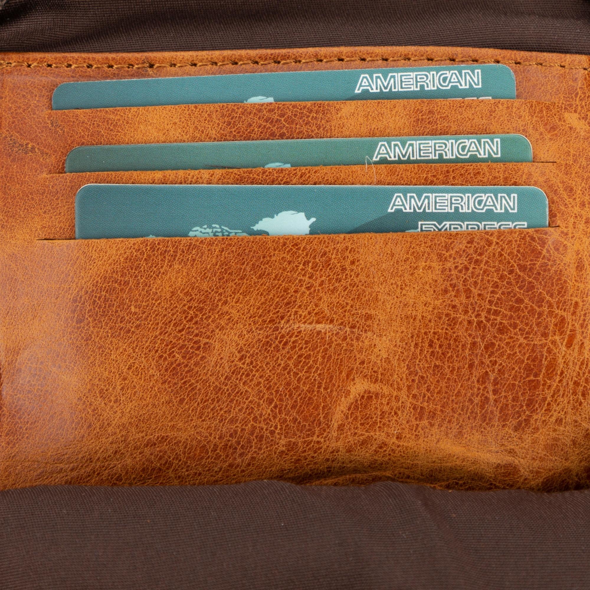Niagara Leather Crossbody Phone Bag for Men - Image 7