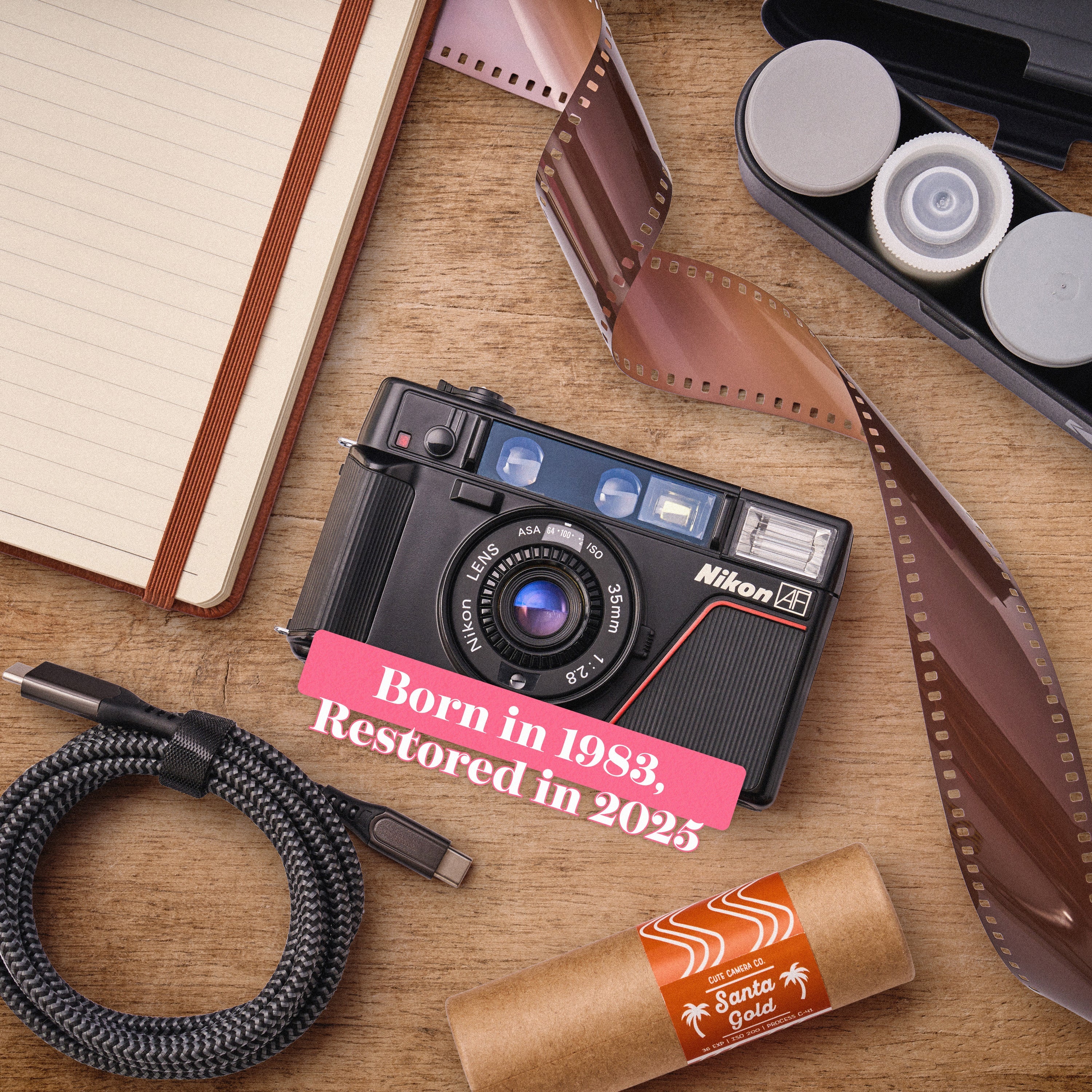 Nikon L35AF "Pikaichi" | 35mm Point and Shoot Film Camera - Image 4