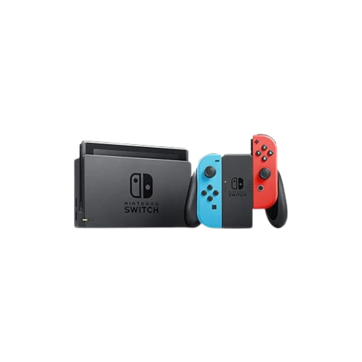 Nintendo Switch OLED with Neon Red and Blue Joy-Con Open Box - Image 2