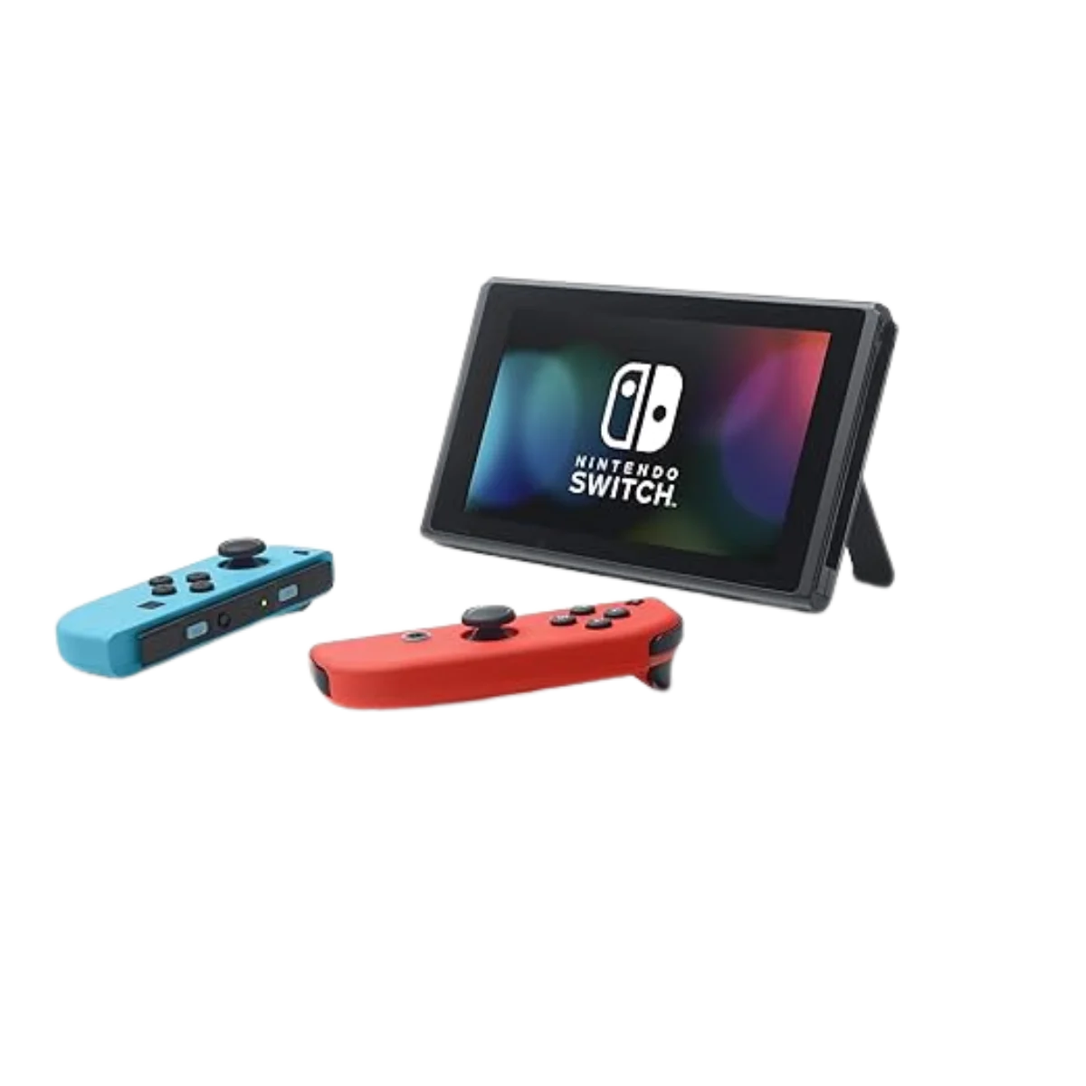 Nintendo Switch OLED with Neon Red and Blue Joy-Con Open Box - Image 3