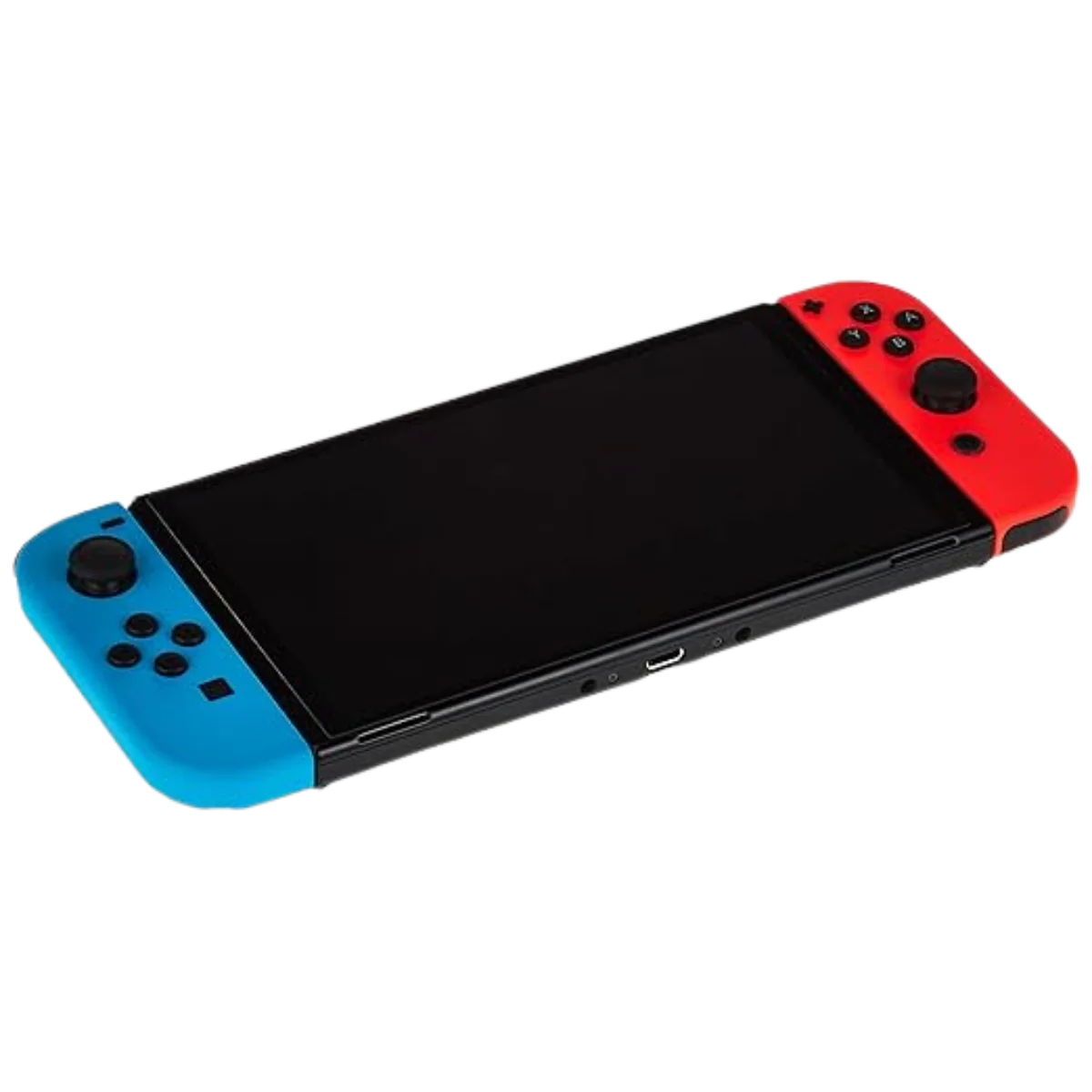 Nintendo Switch OLED with Neon Red and Blue Joy-Con Open Box - Image 4
