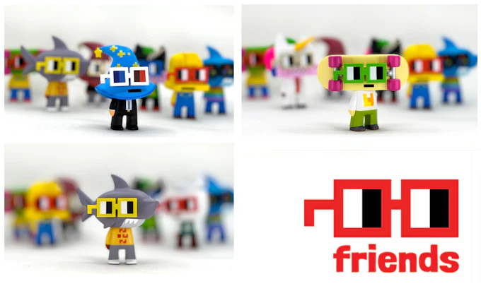 Nounish Friends Sealed Display Case - Image 11