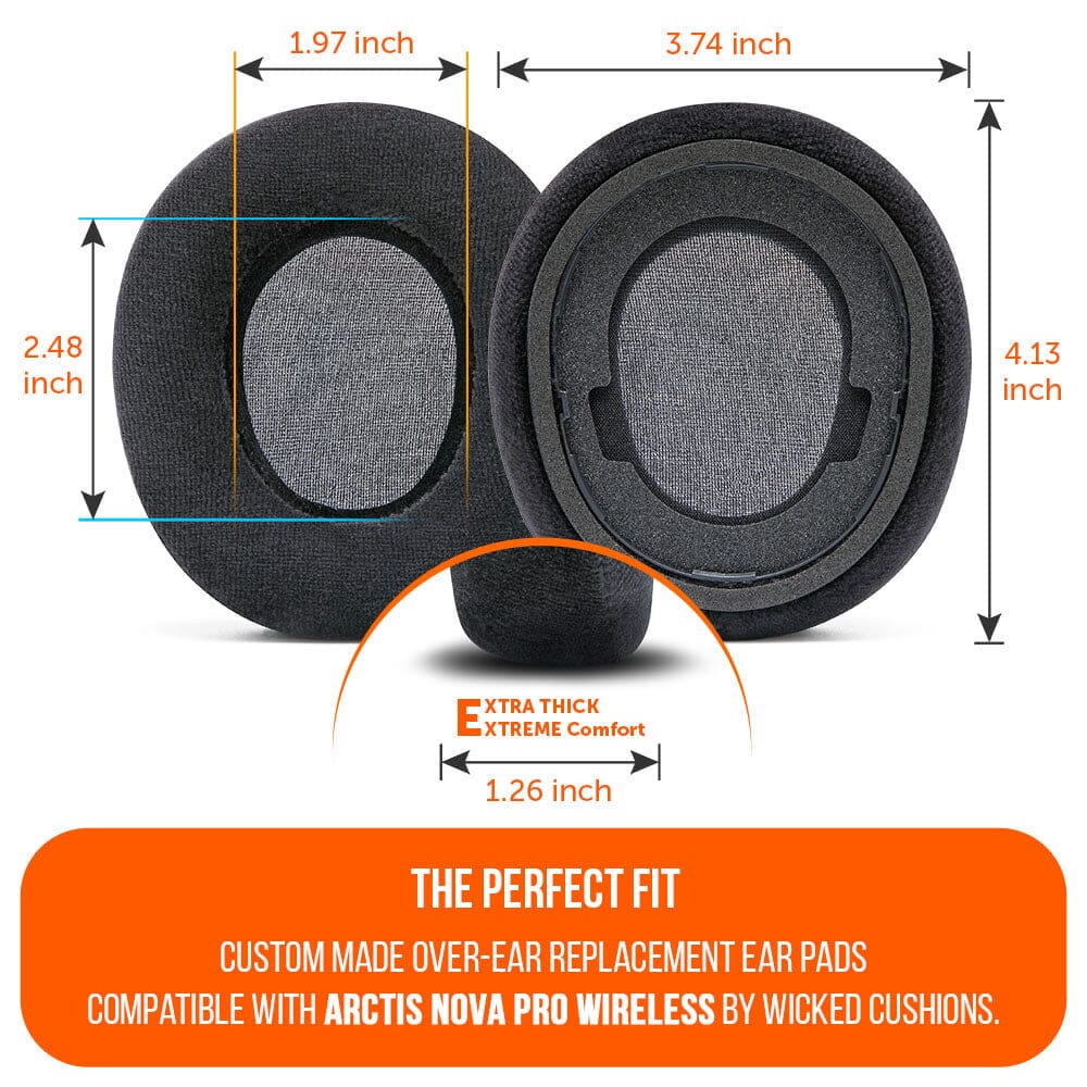Nova Pro Wireless Earpads - WC StealthZ - Image 5