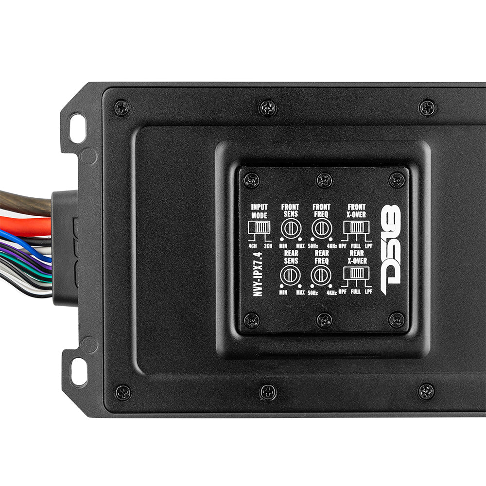NVY 4-Channel Full-Range IPX7 Submersible Marine and Powersports Amplifier 120 x 4 @ 4-Ohm Watts RMS - Image 4