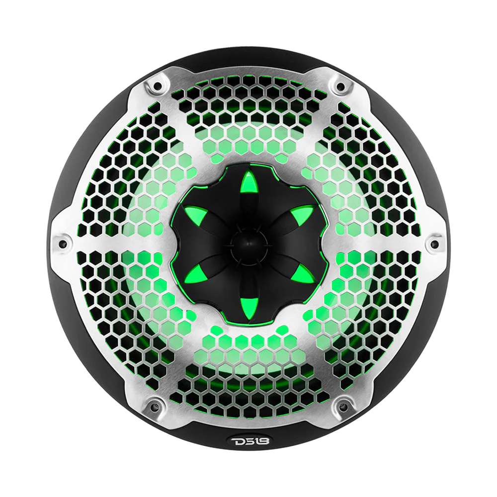 NXL 10" 2-Way Coaxial Marine Speaker With LED RGB Lights 200 Watts Rms 4-Ohm - Image 4