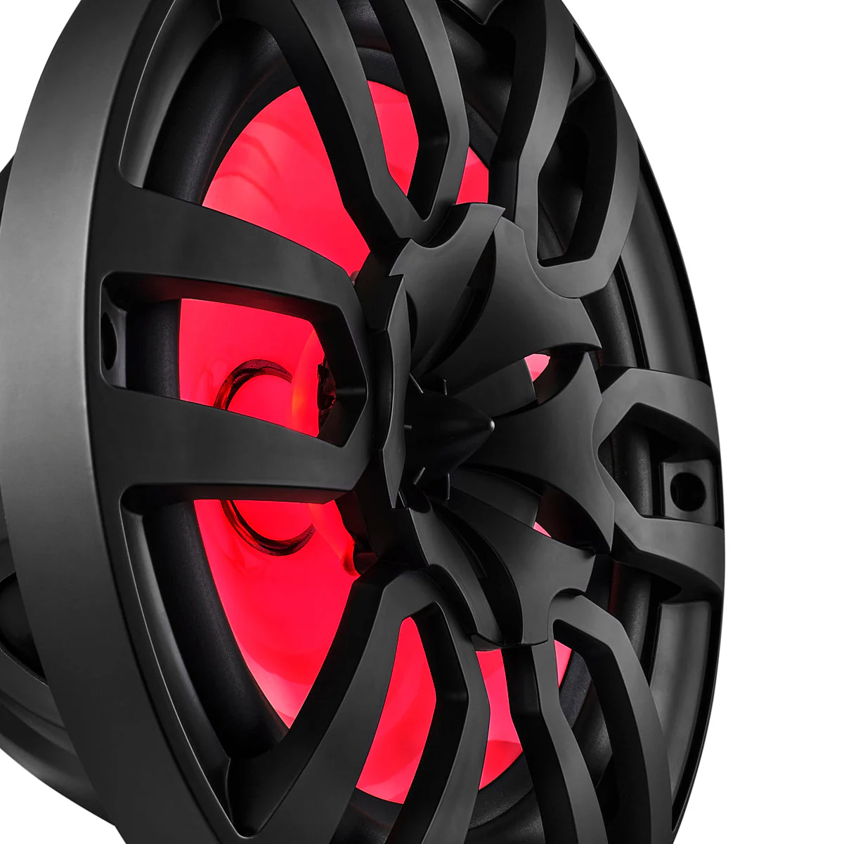 NXL 10" 2-Way Coaxial Marine Speaker With LED RGB Lights 200 Watts Rms 4-Ohm - Black - Image 2