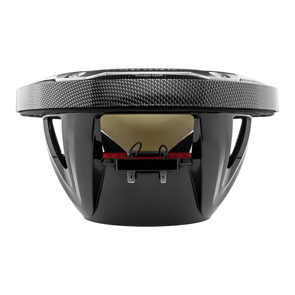 NXL 10" 2-Way Coaxial Marine Speaker With LED RGB Lights 200 Watts Rms 4-Ohm -Black Carbon Fiber - Image 7