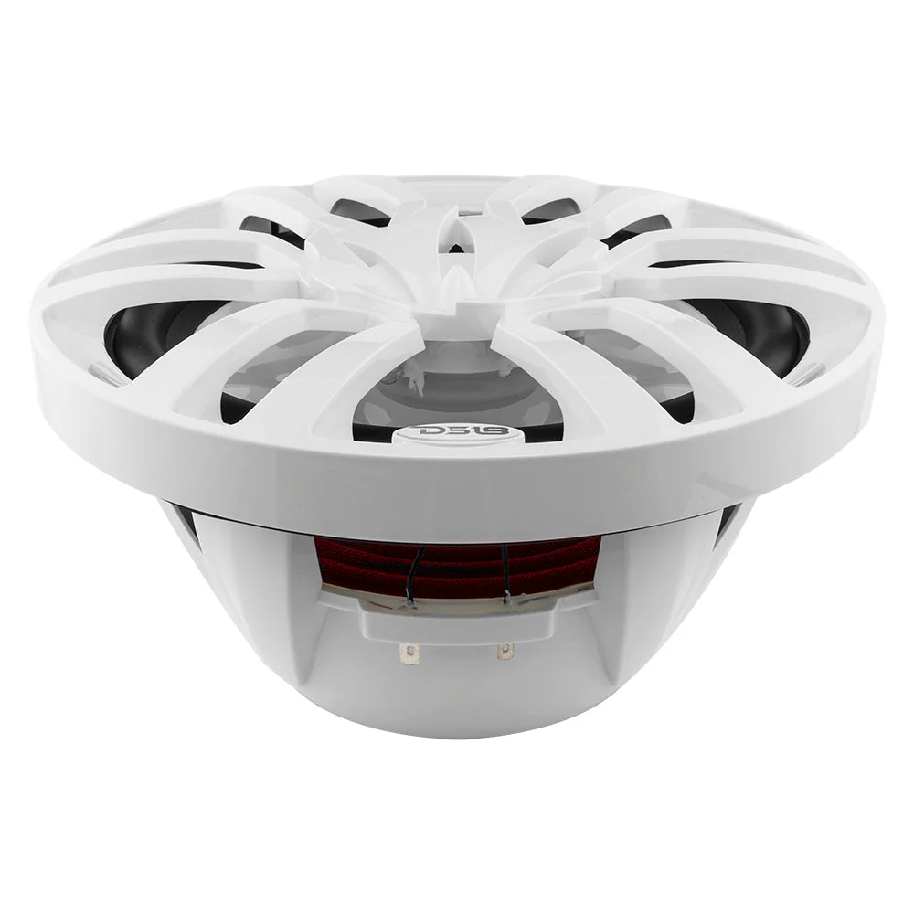 NXL 10" 2-Way Coaxial Marine Speaker With LED RGB Lights 200 Watts Rms 4-Ohm -White - Image 6