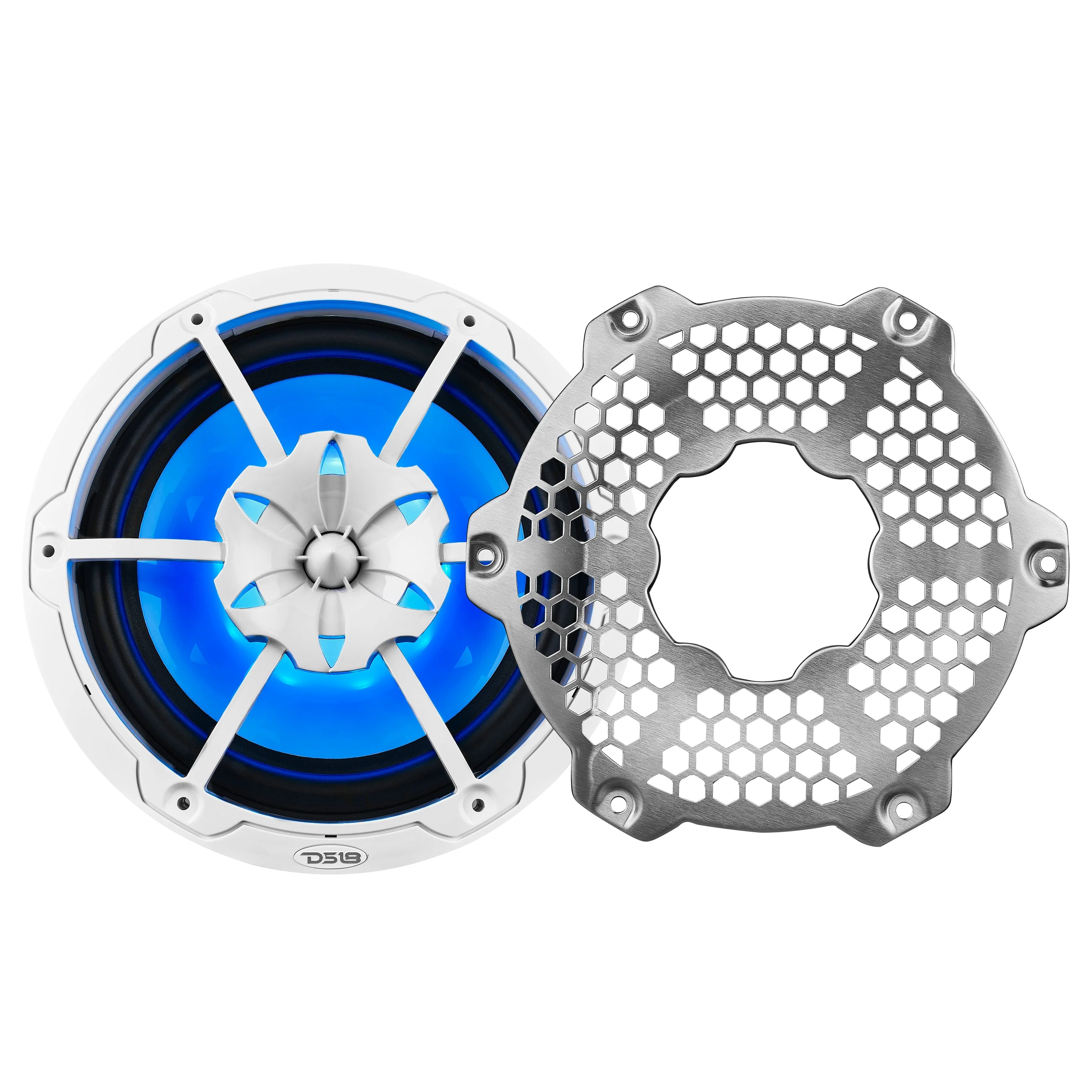 NXL 10" 2-Way Coaxial Marine Speaker with RGB LED Lights 200 Watts Rms 4-Ohm - Image 9