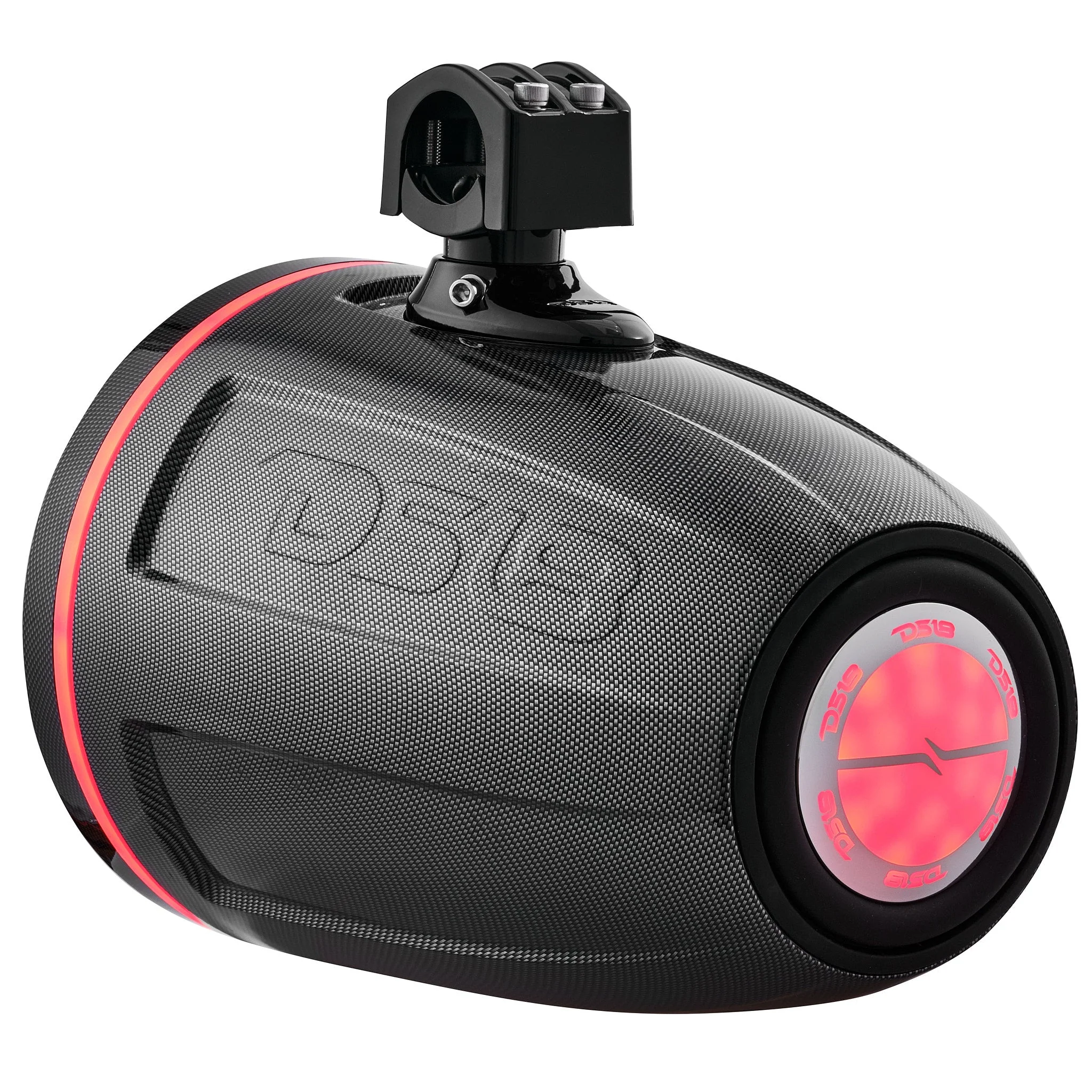 NXL 10" Marine and Powersports Empty Tower LED RGB Lights -Black Carbon Fiber - Image 6